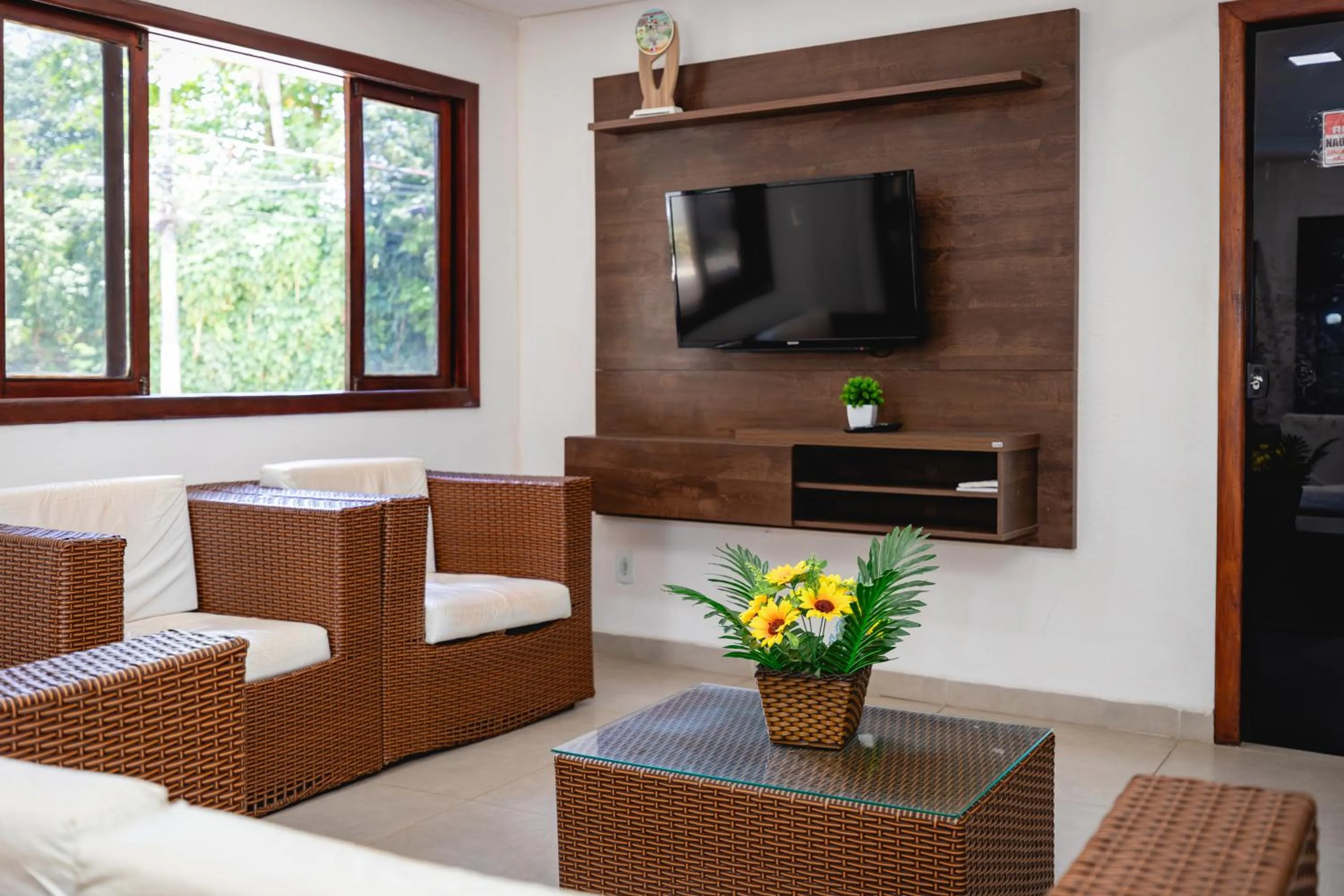 Seating area in Arraial do Sol Beach Hotel