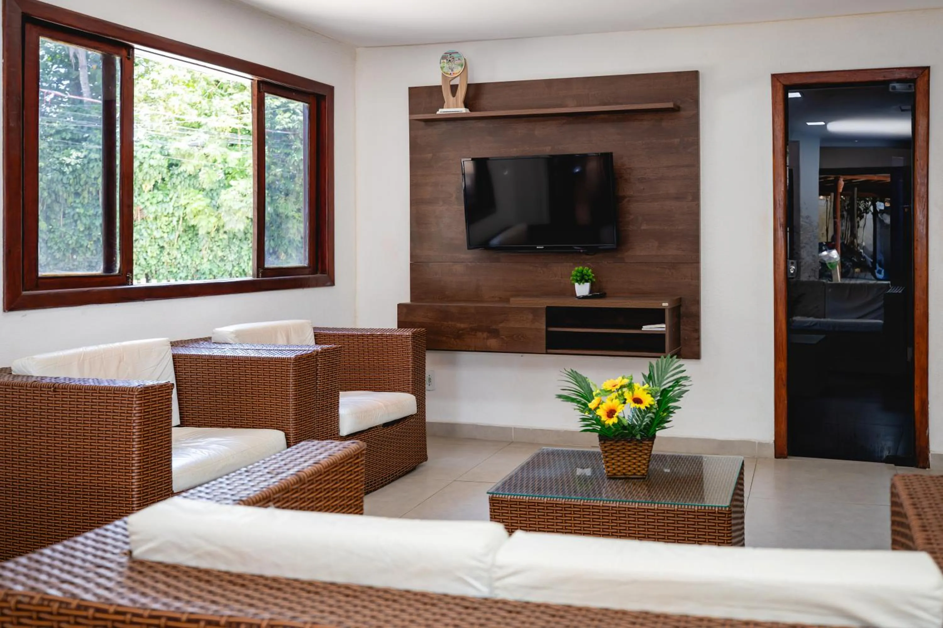 Seating area in Arraial do Sol Beach Hotel