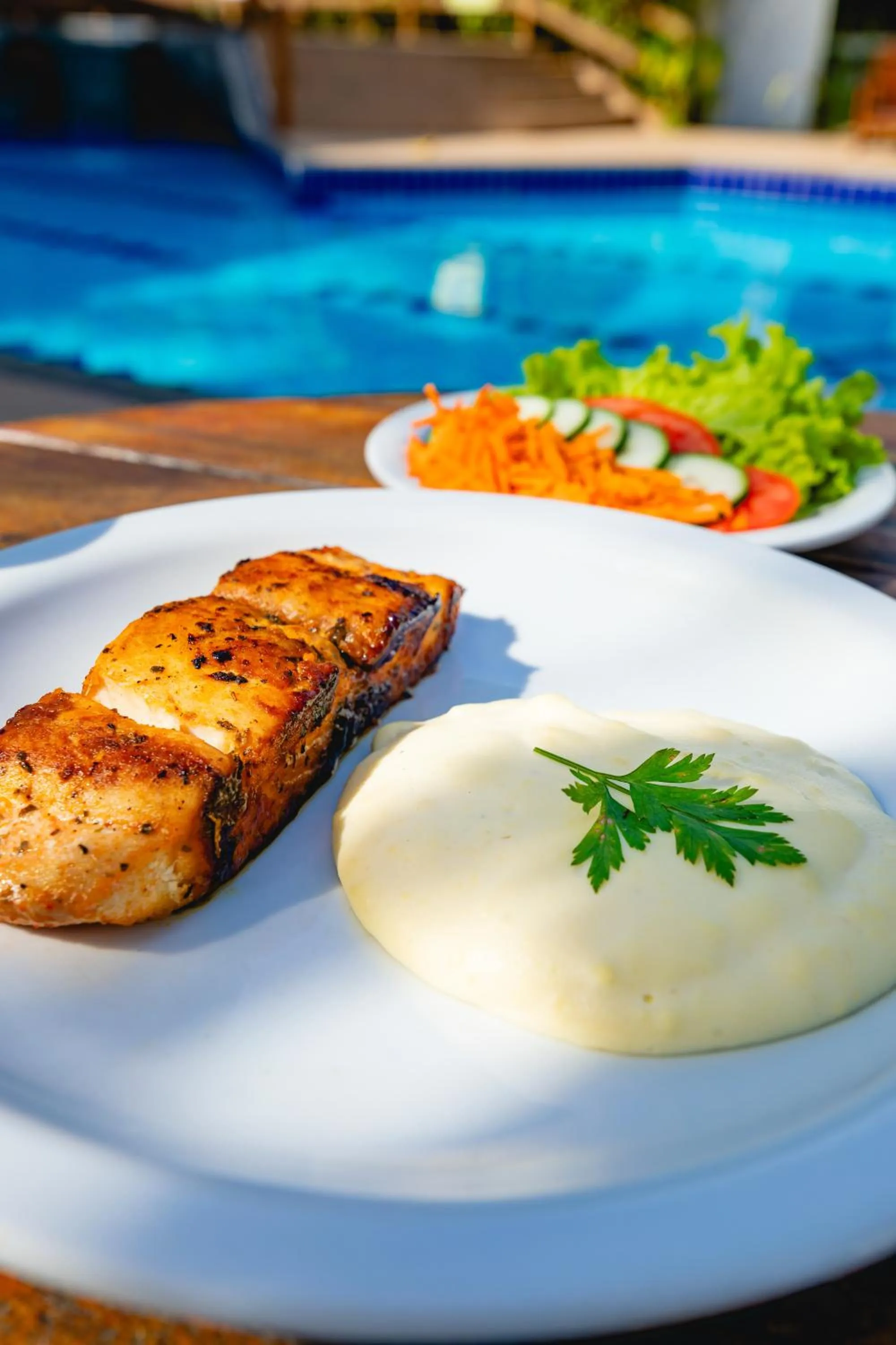 Food and drinks in Arraial do Sol Beach Hotel