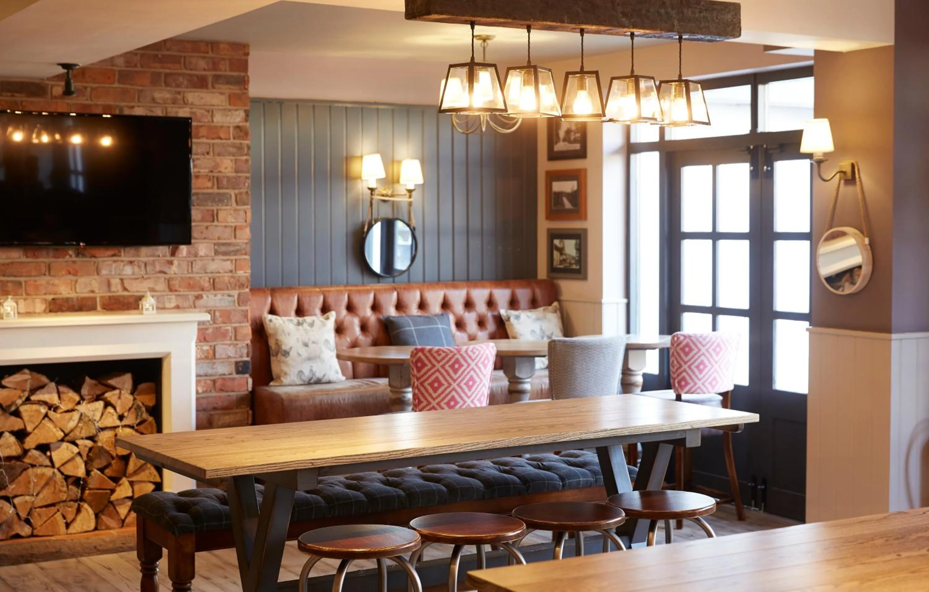 Seating area in Greswolde Arms by Chef & Brewer Collection