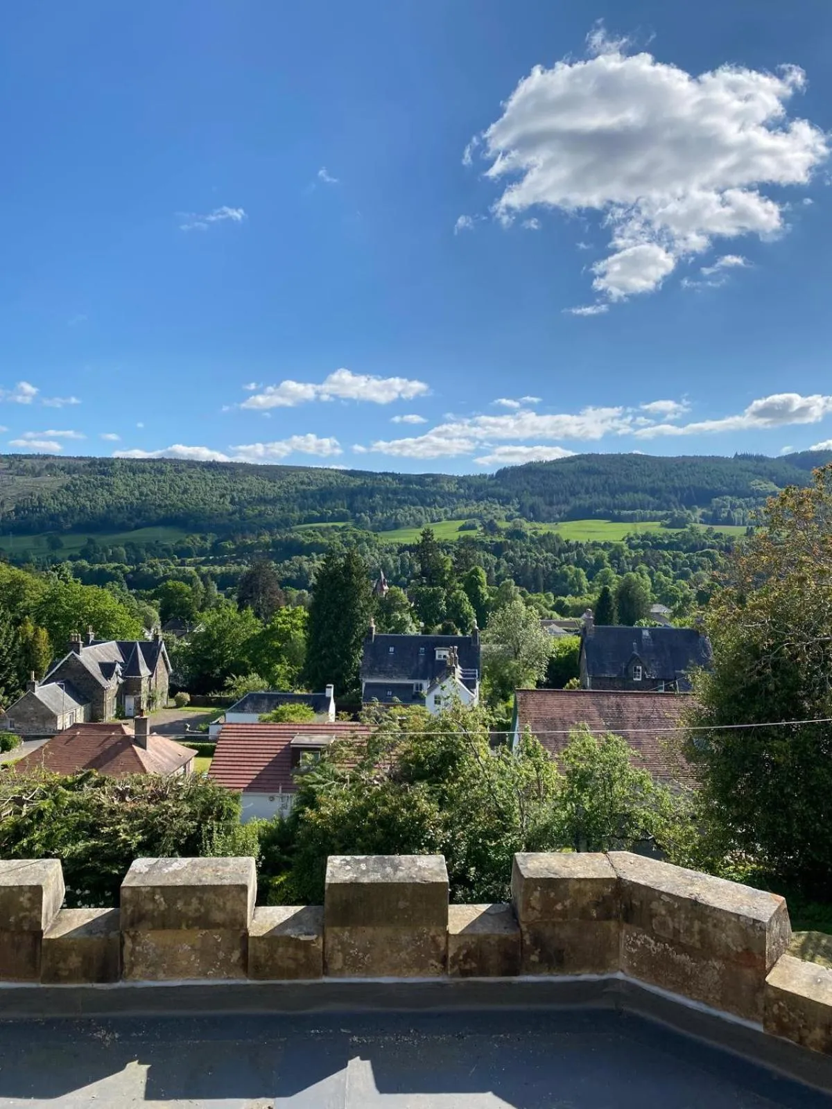 Natural landscape in Beinn Bhracaigh