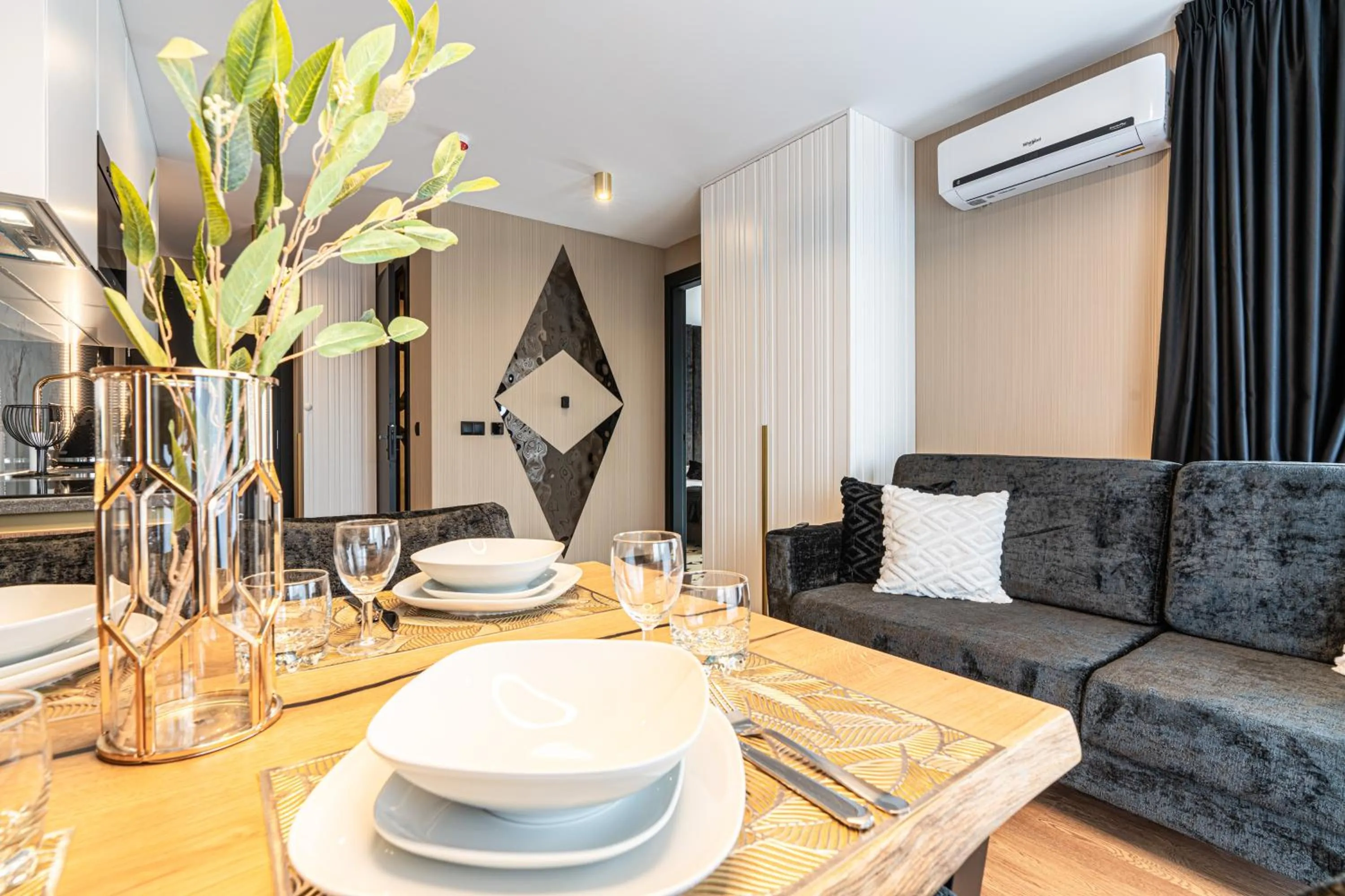 Living room in Góralska Rezydencja