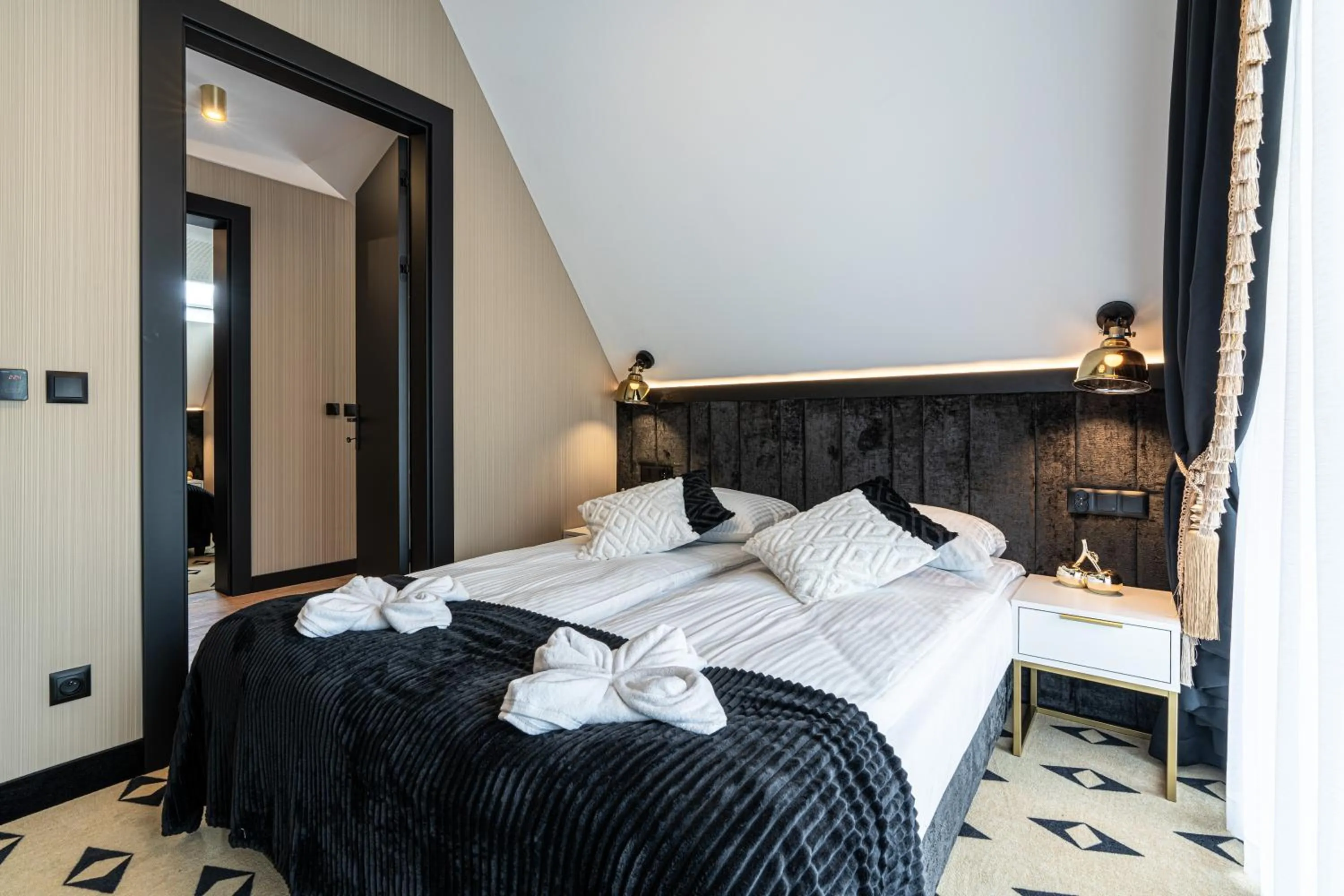 Bedroom, Bed in Góralska Rezydencja