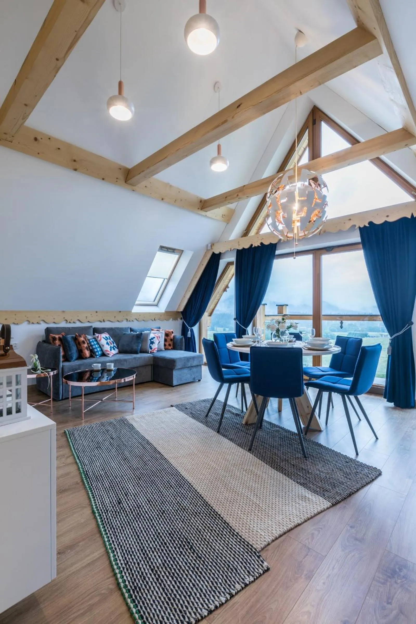 Living room in Góralska Rezydencja