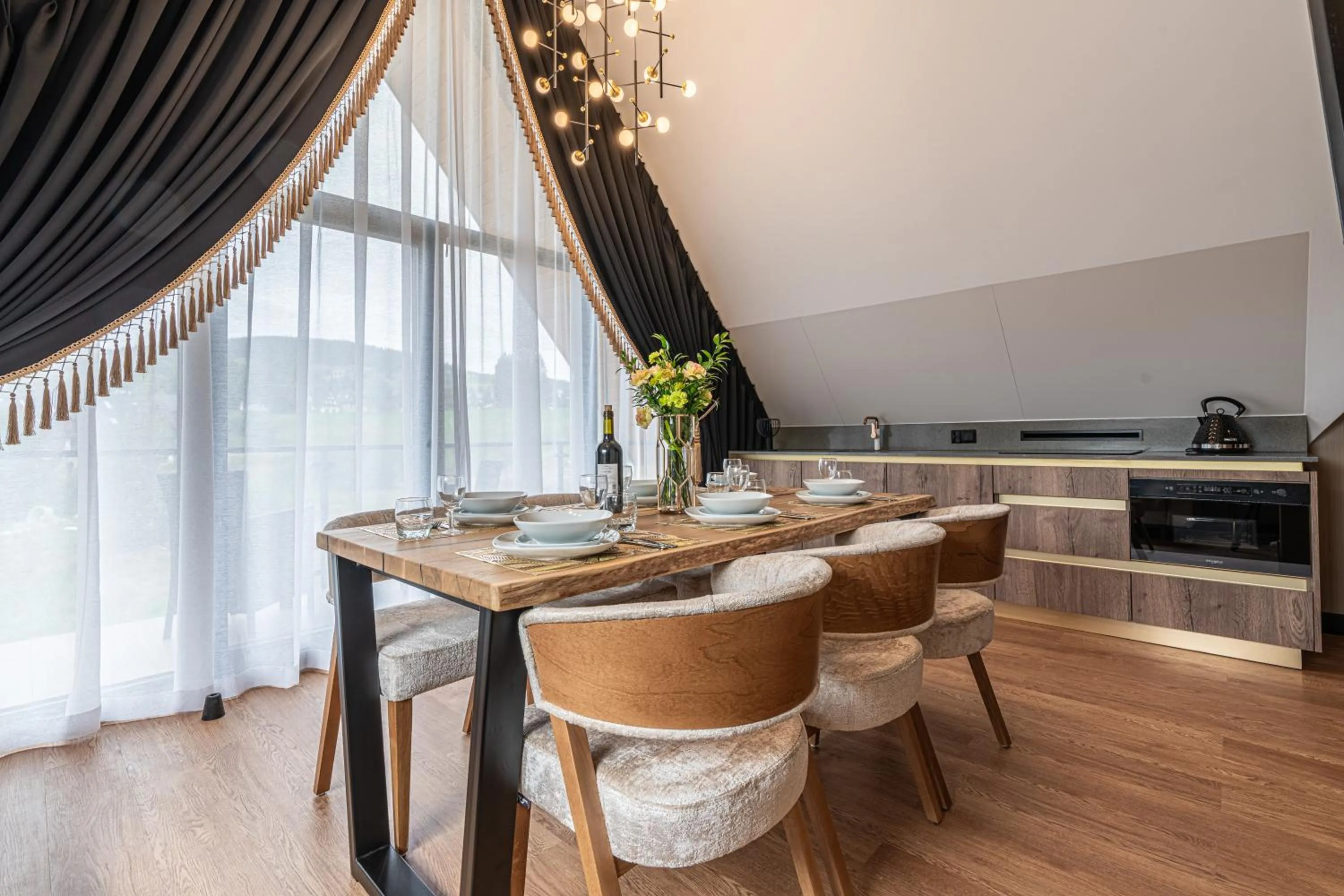 Living room in Góralska Rezydencja