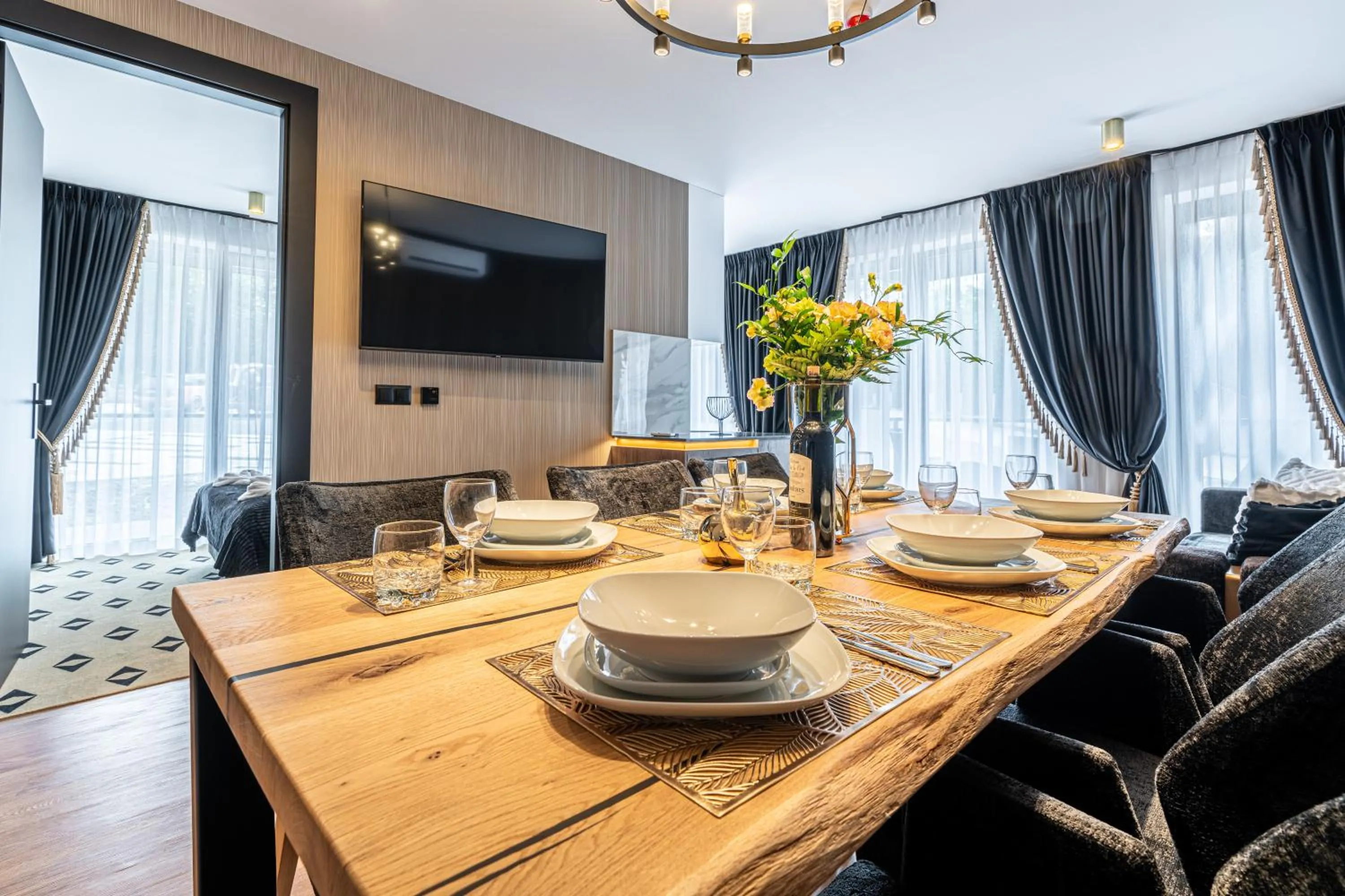 Living room in Góralska Rezydencja