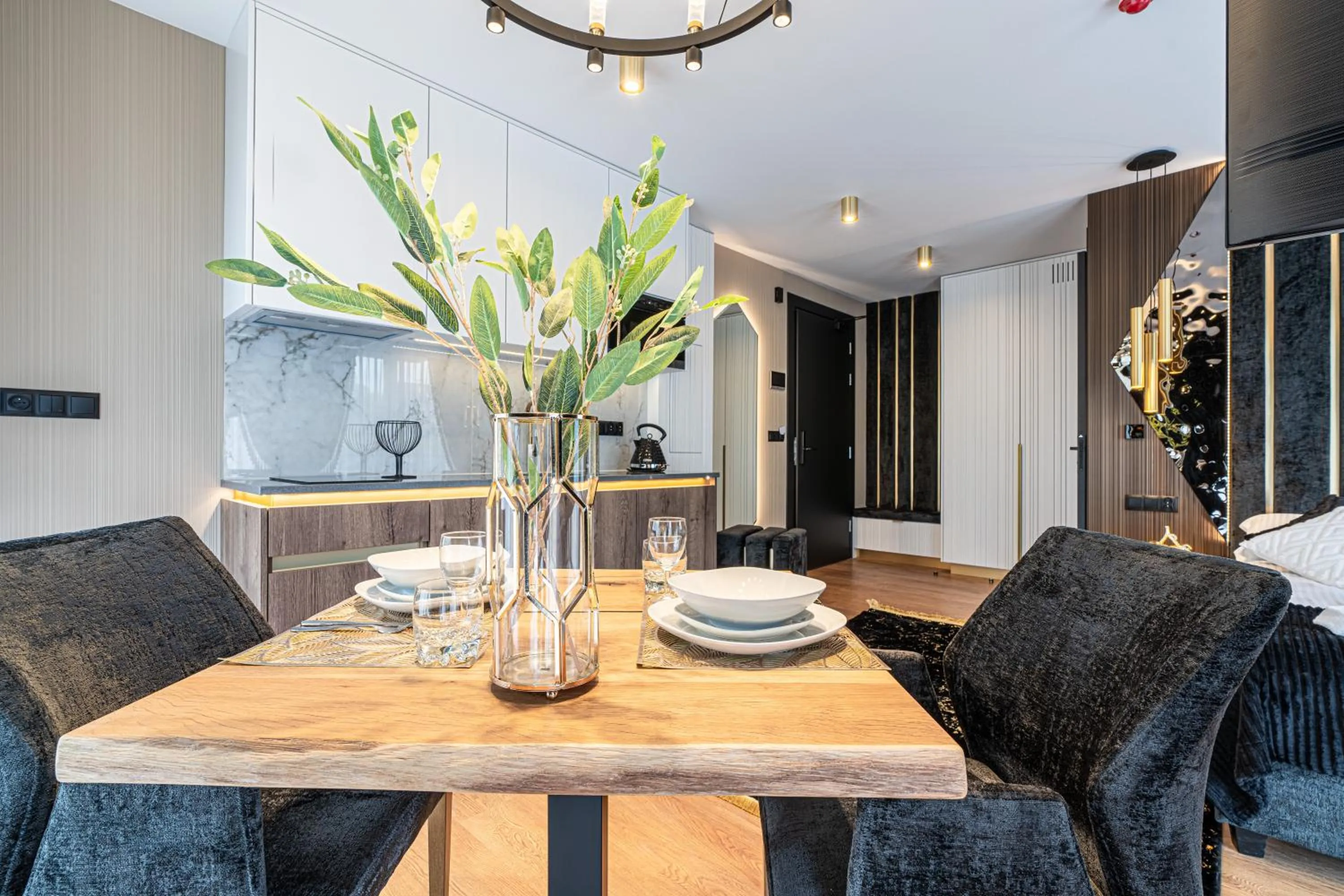 Living room in Góralska Rezydencja