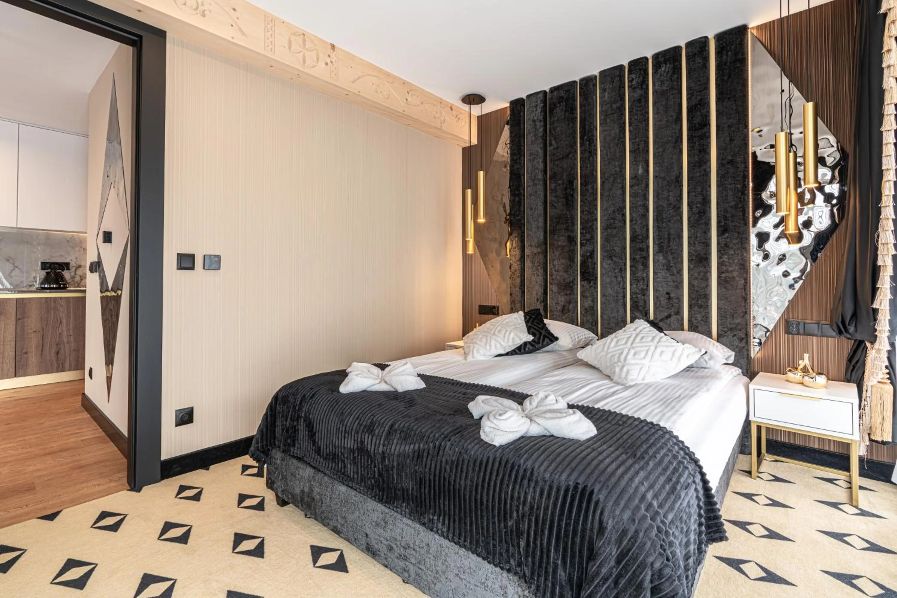 Bed in Góralska Rezydencja