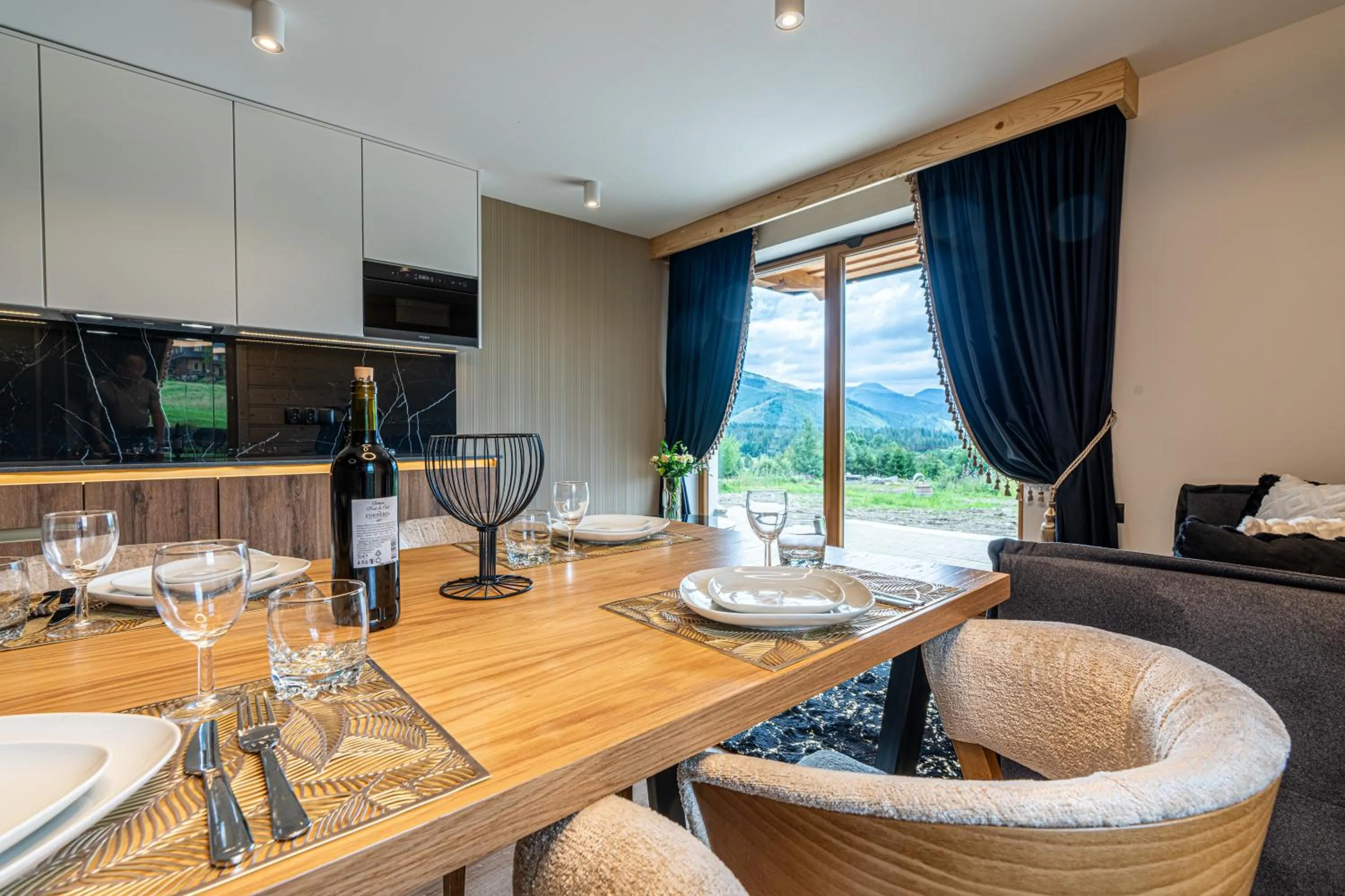 Kitchen or kitchenette in Góralska Rezydencja