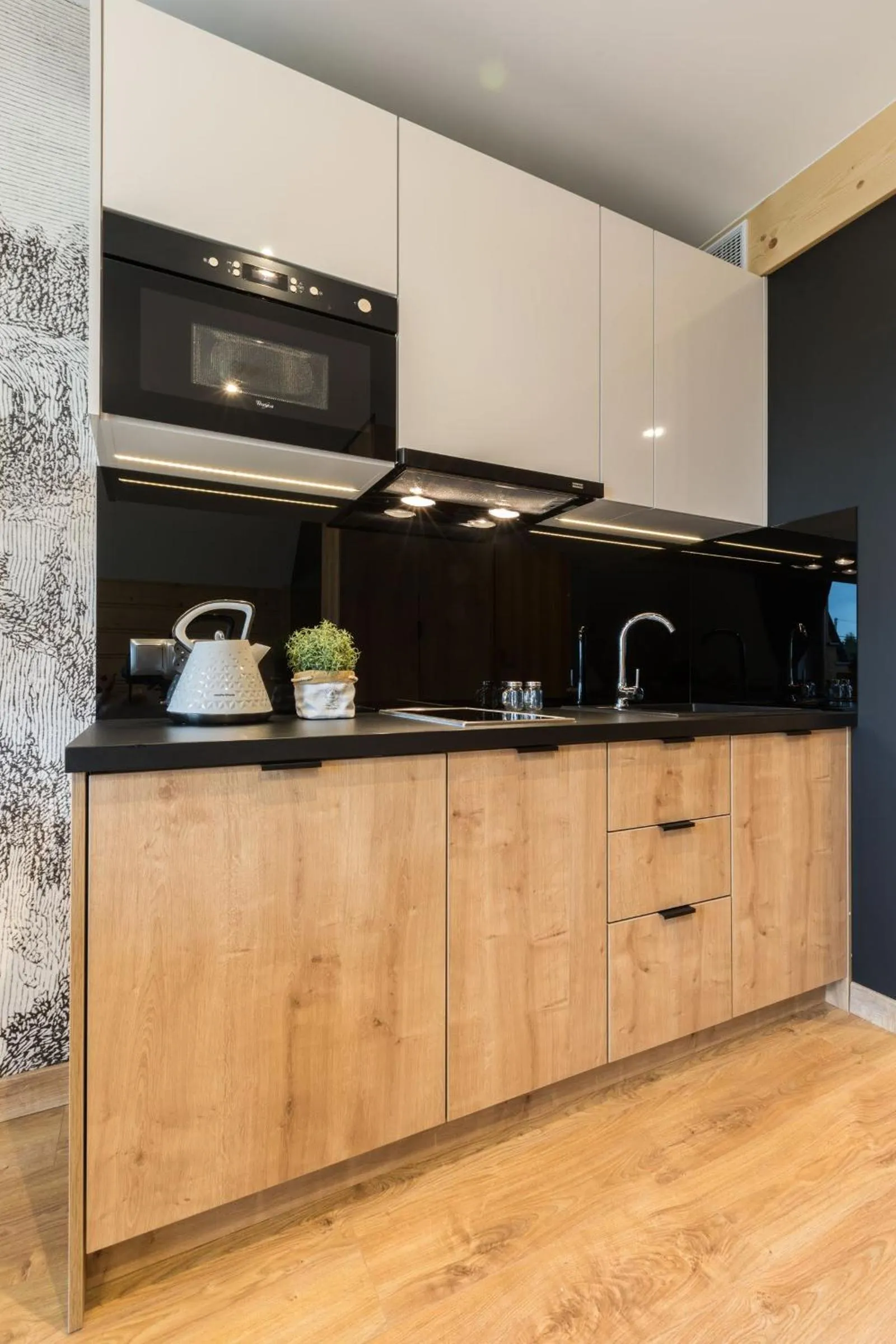 Kitchen or kitchenette in Góralska Rezydencja