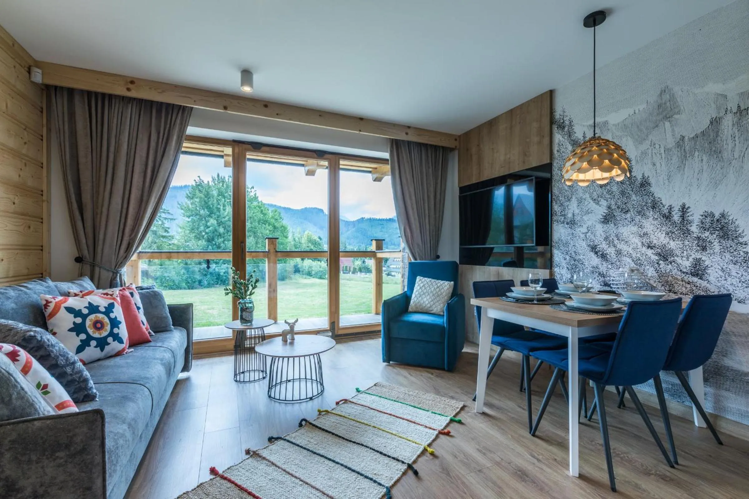 Living room in Góralska Rezydencja