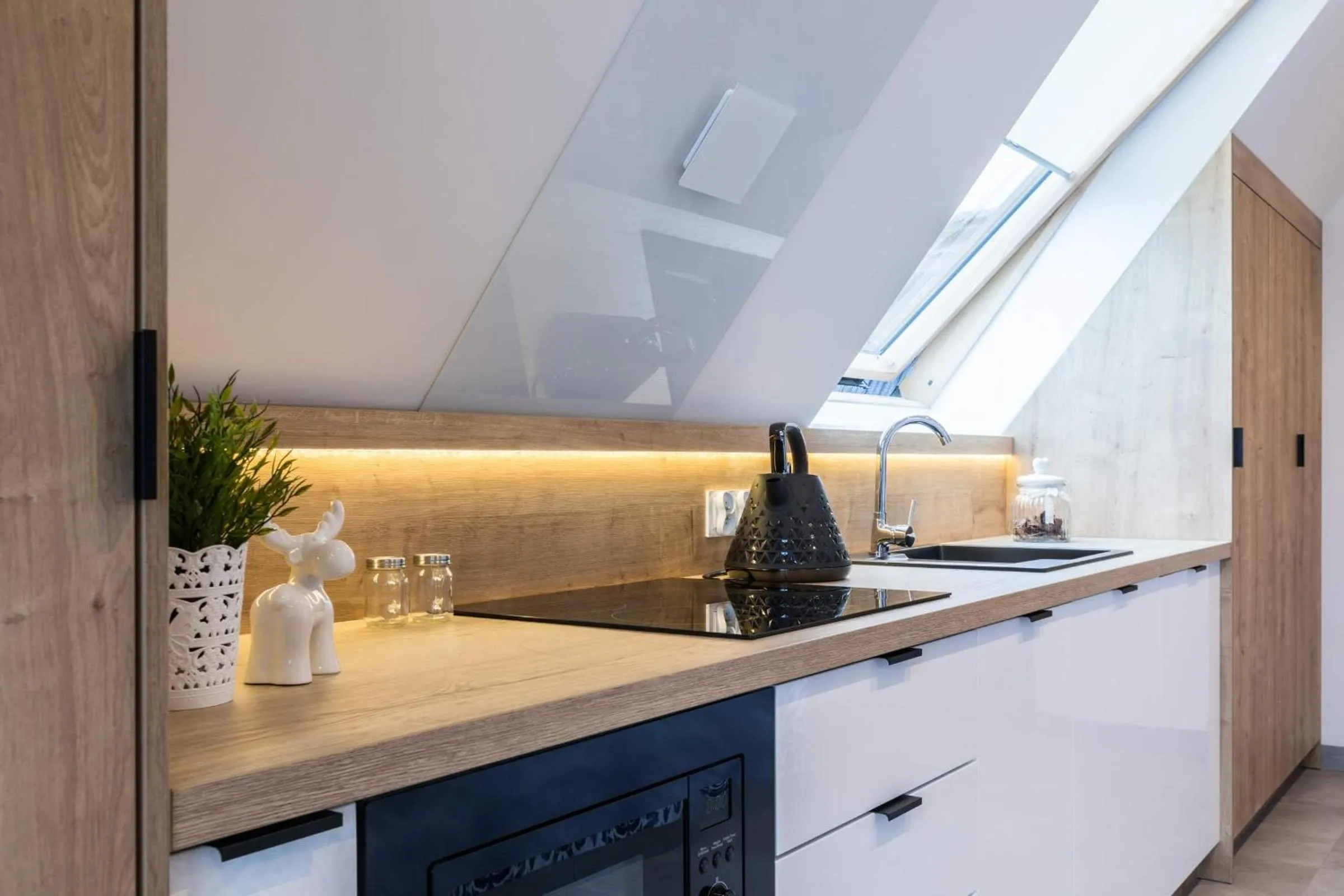 Kitchen or kitchenette in Góralska Rezydencja