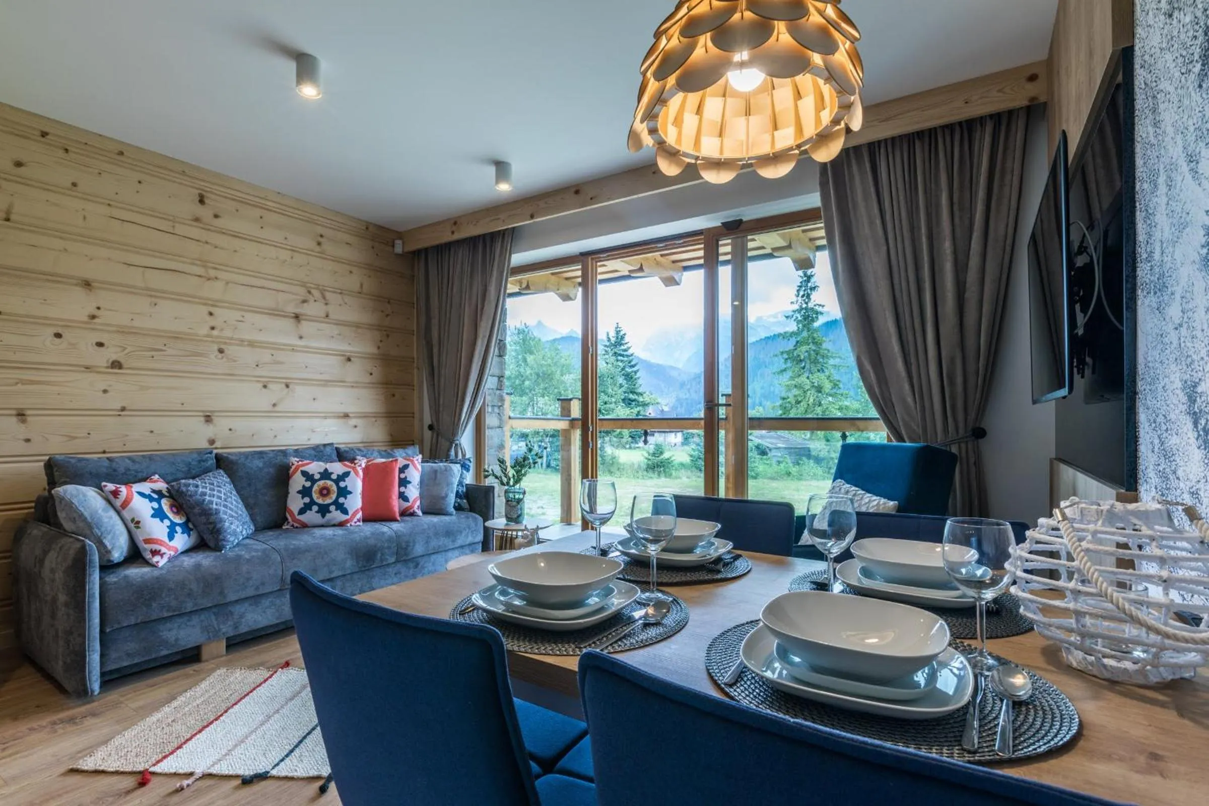 Living room in Góralska Rezydencja