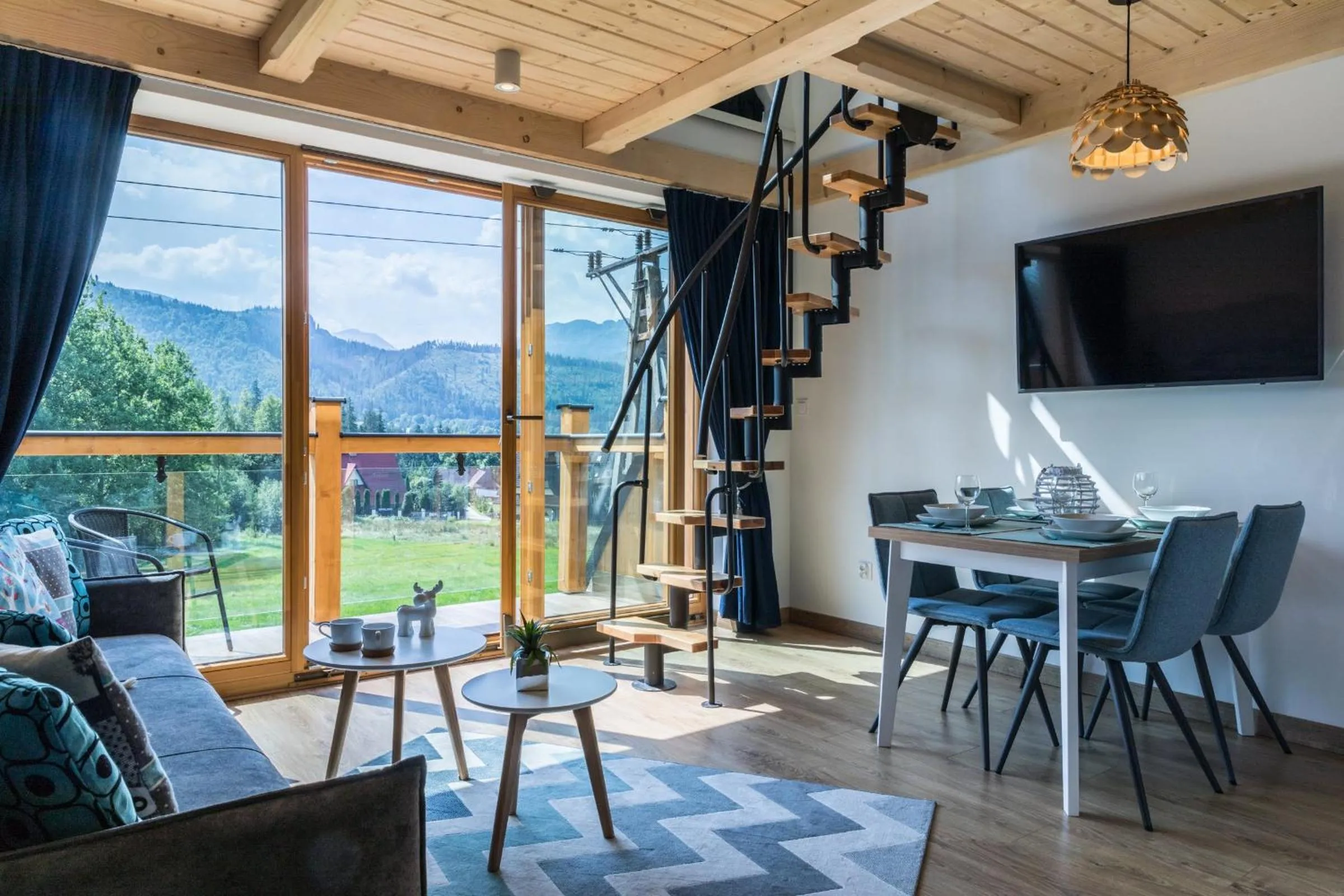 Living room in Góralska Rezydencja