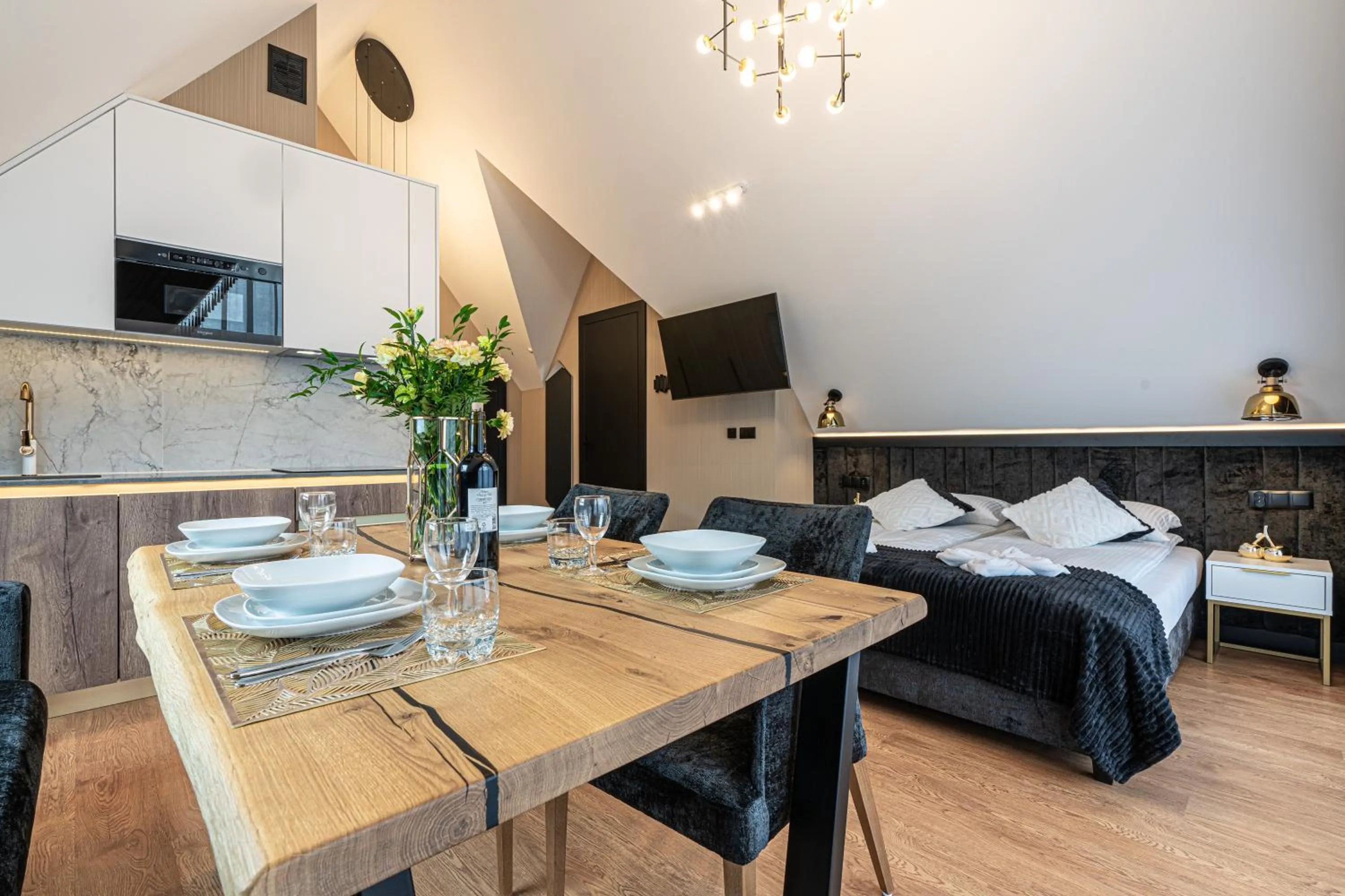 Living room in Góralska Rezydencja