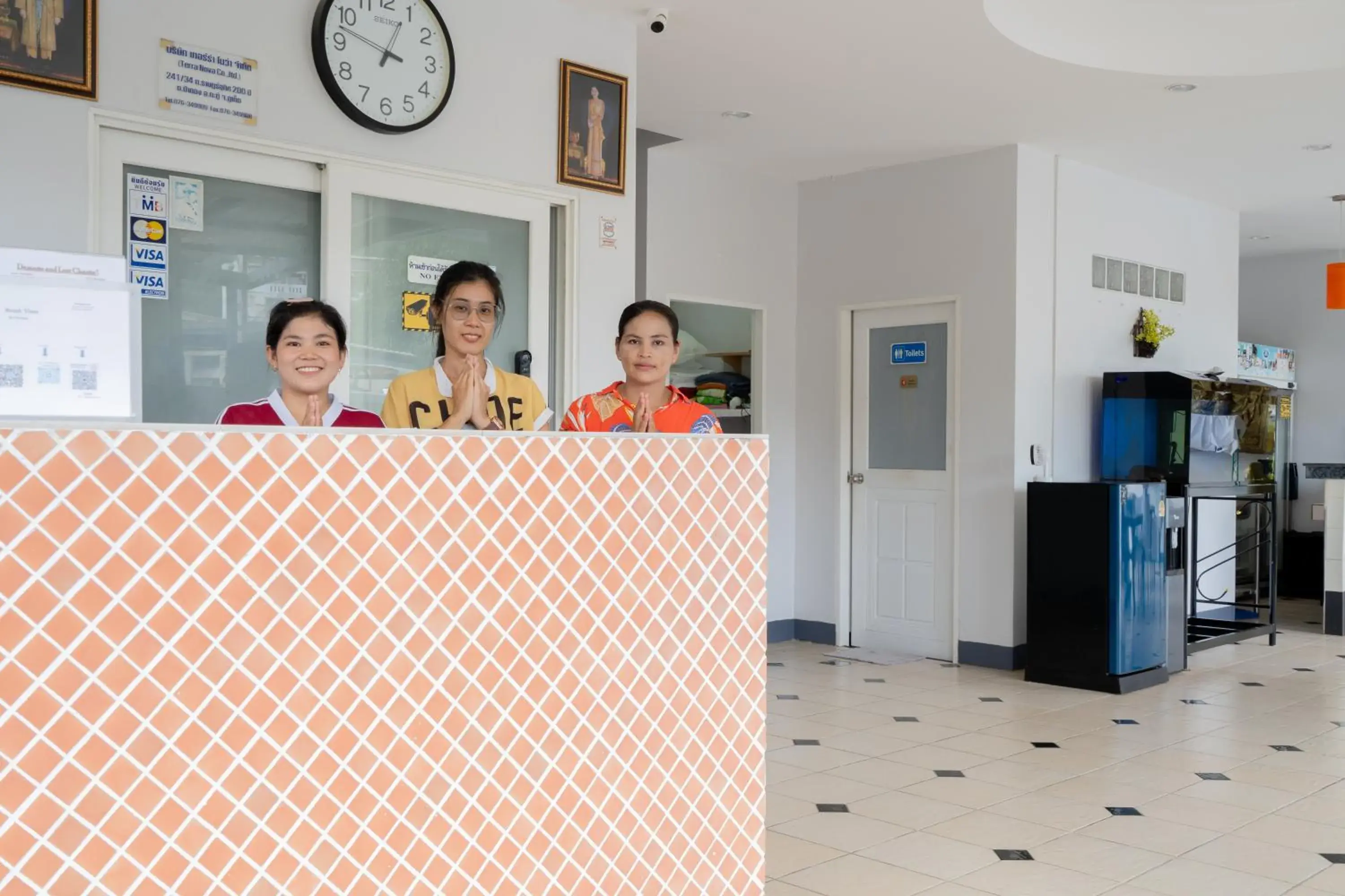 Lobby or reception in Square One Hotel Patong Lobby or reception in Square One Hotel Patong