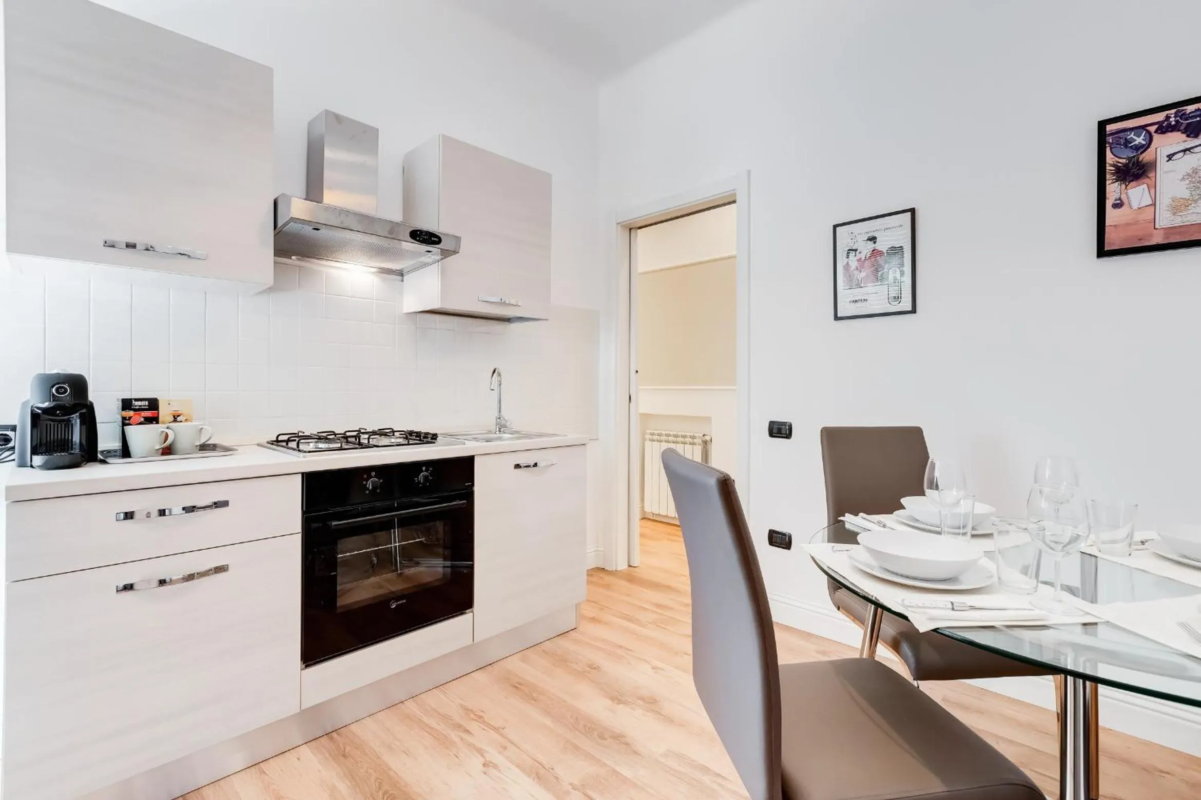 Coffee/tea facilities in Vaticano Private Apartment