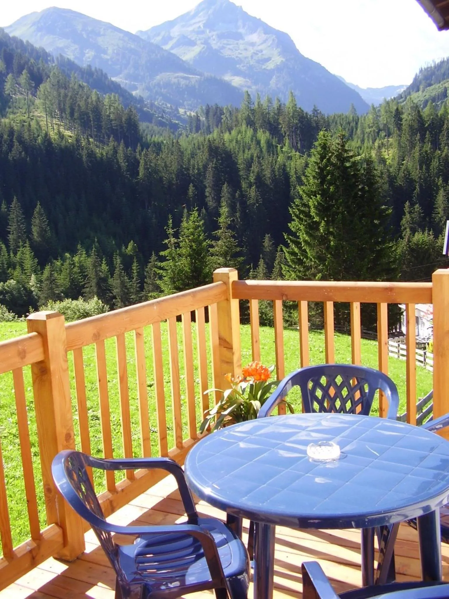 Balcony/Terrace in Gästehaus Elfriede