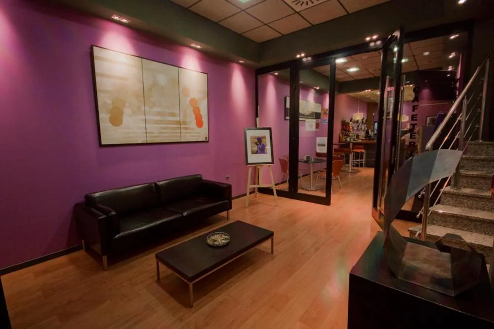 Lobby or reception in Hotel Fornos