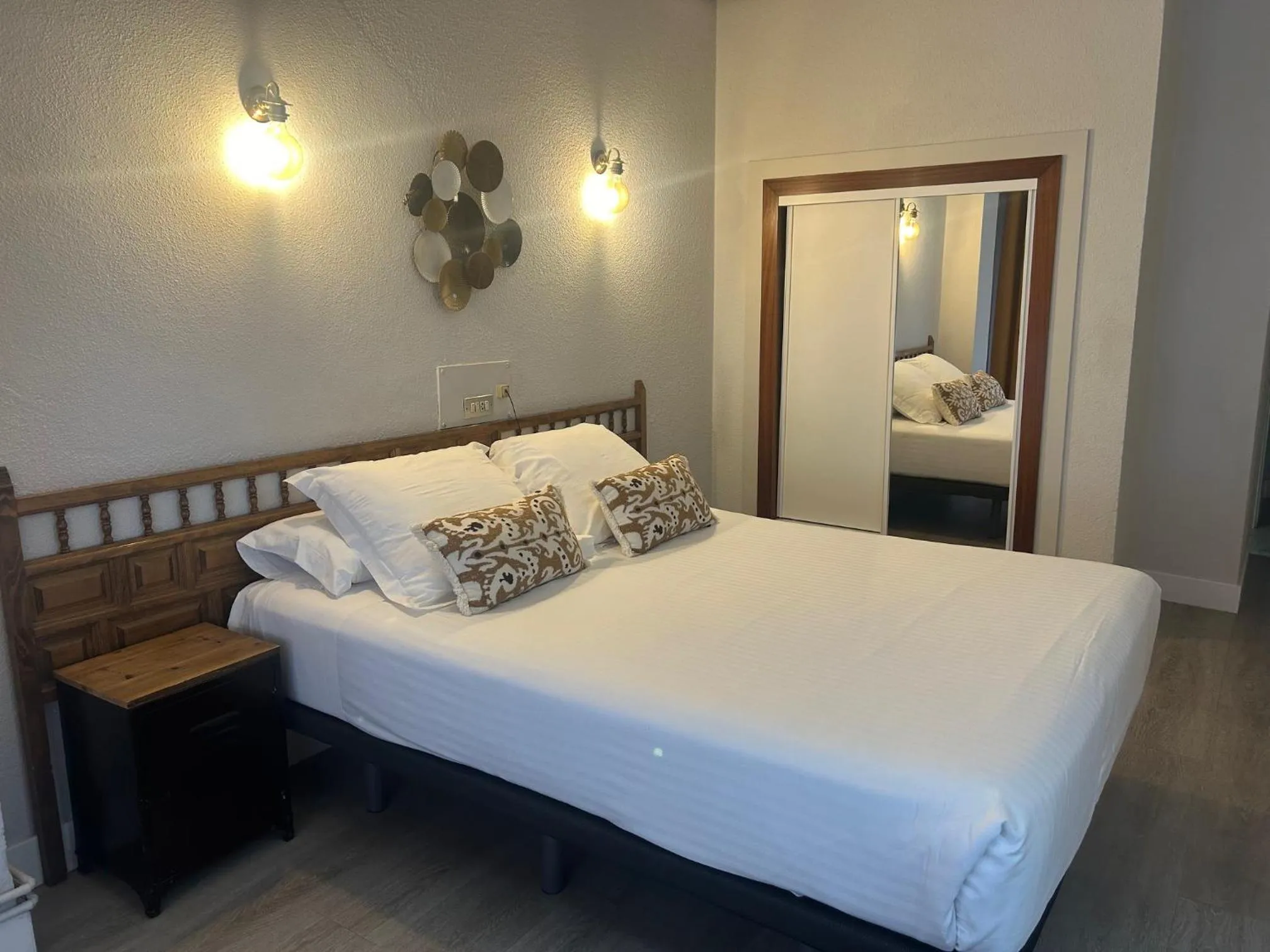 Bed in Hotel Marqués de Santillana