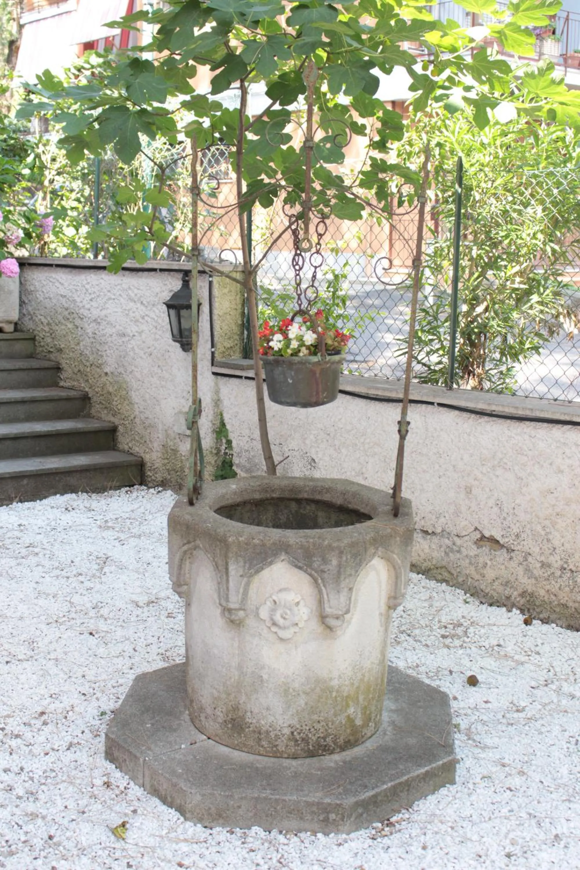 Garden in Ianus Guest House