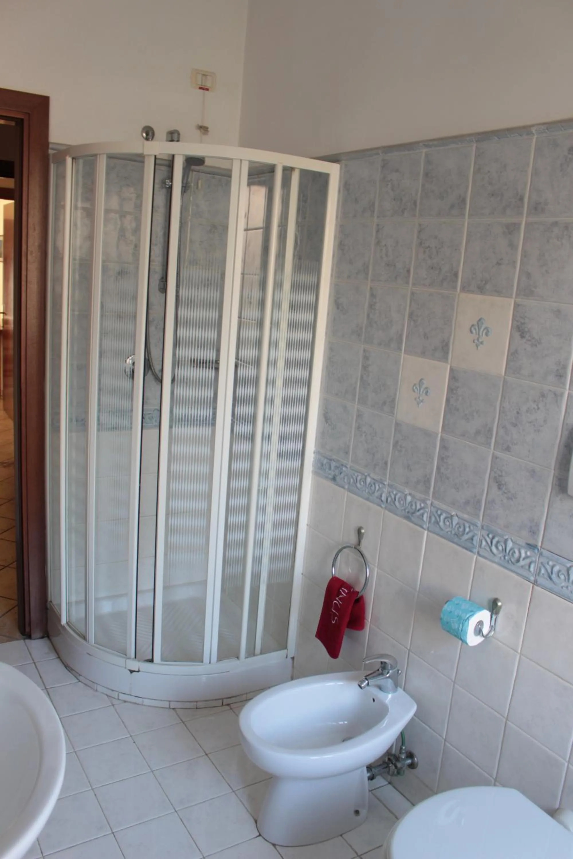 Shower in Ianus Guest House