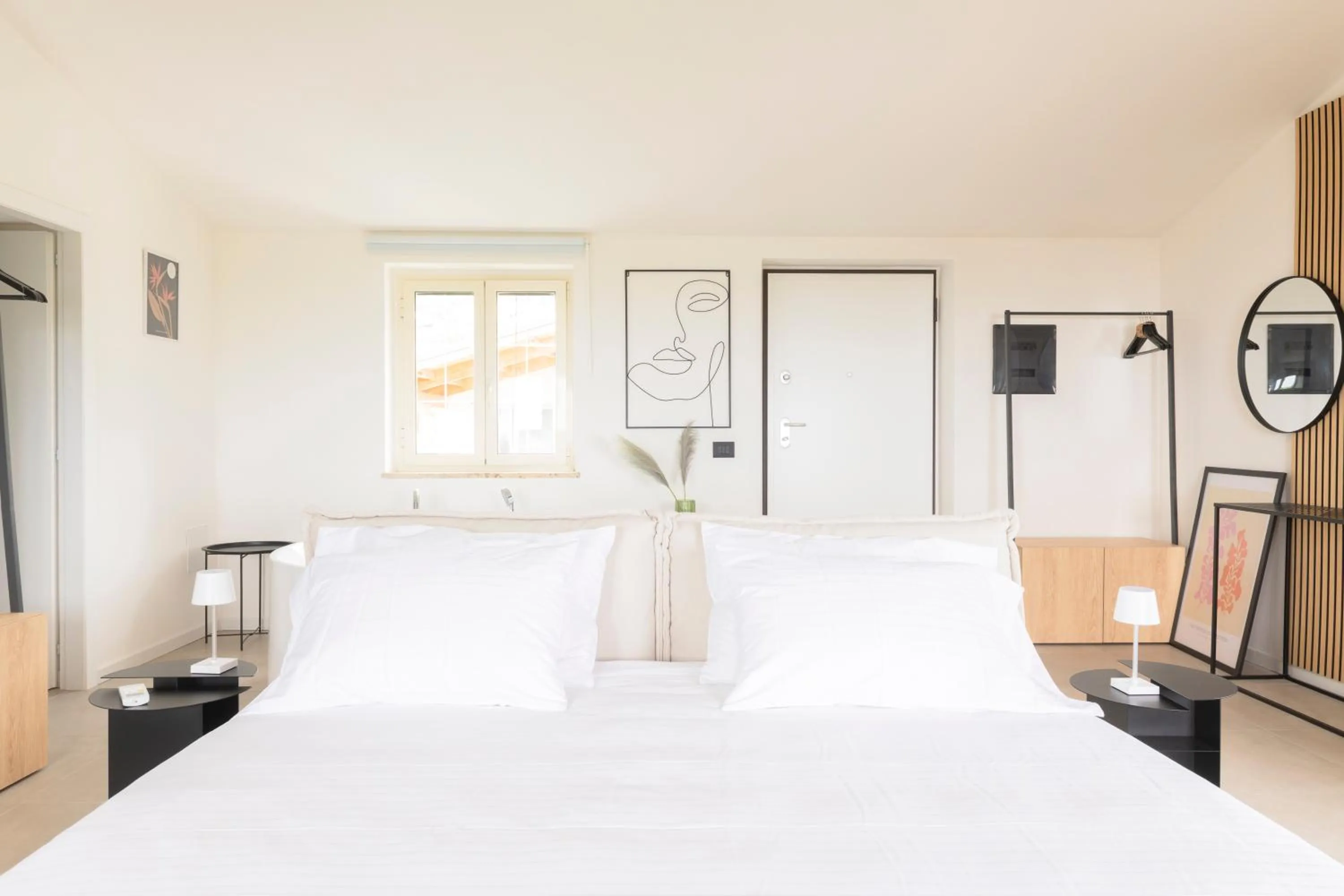 Bedroom, Bed in Villa Catalano