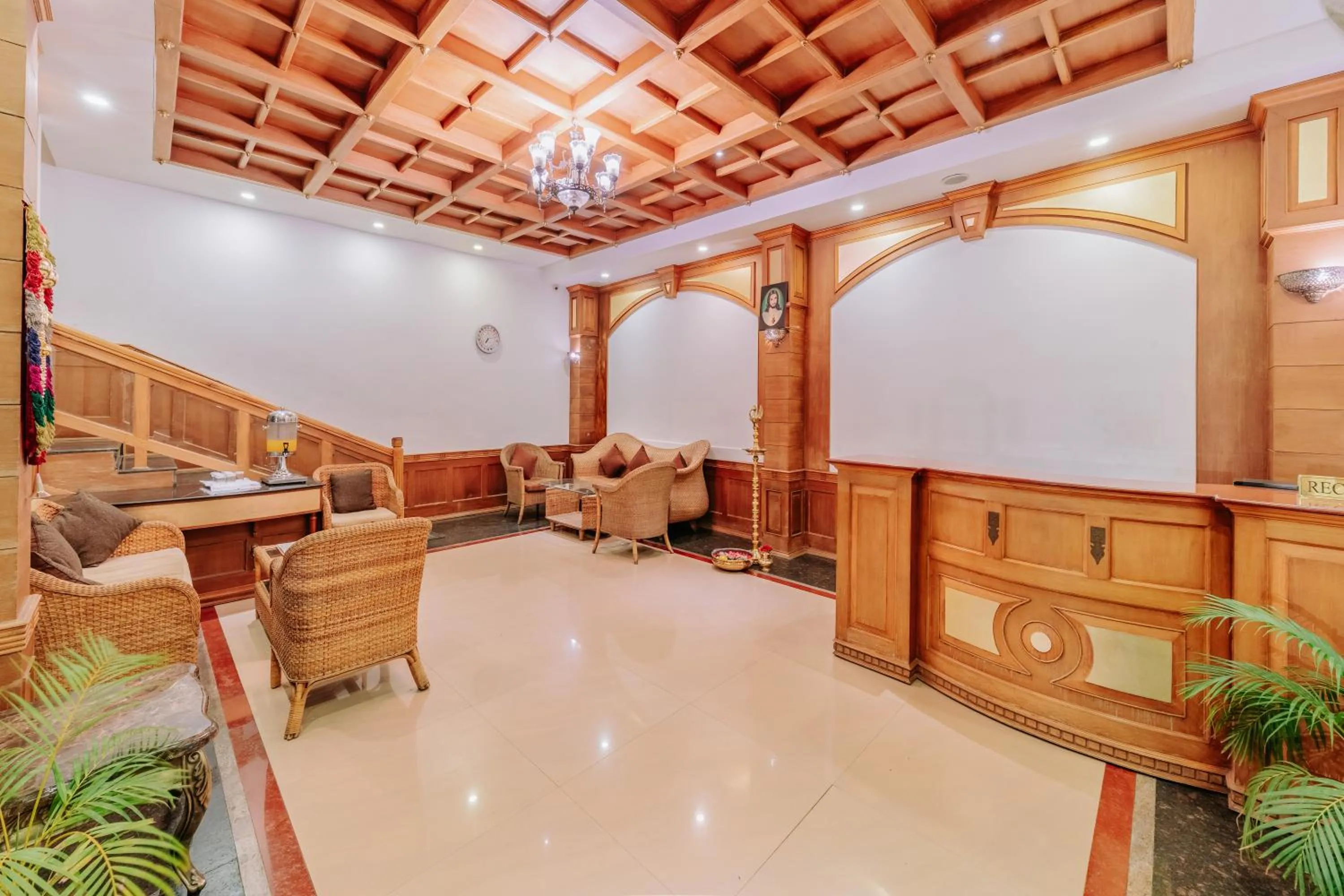 Lobby or reception in Seasons Thekkady