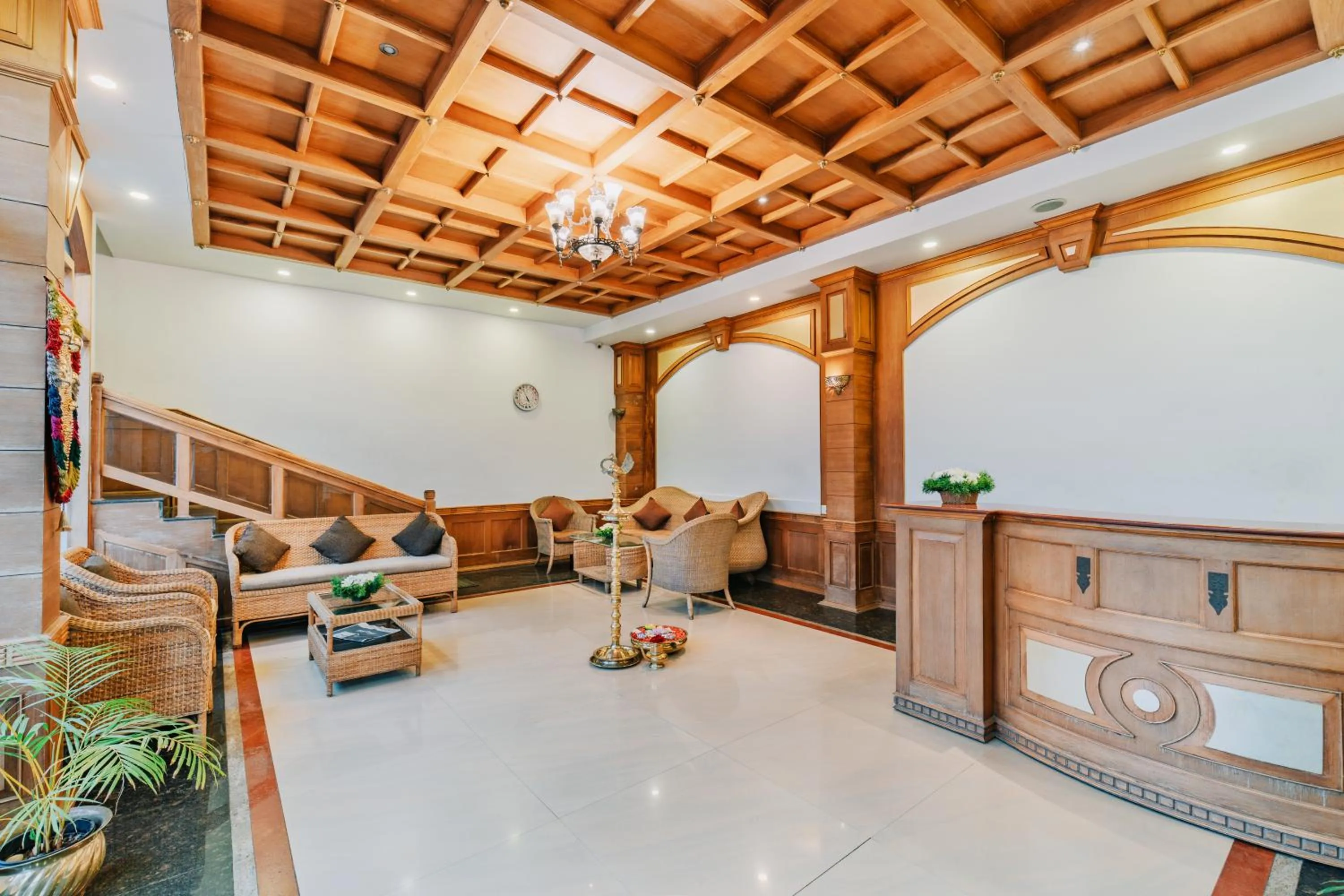 Lobby or reception in Seasons Thekkady