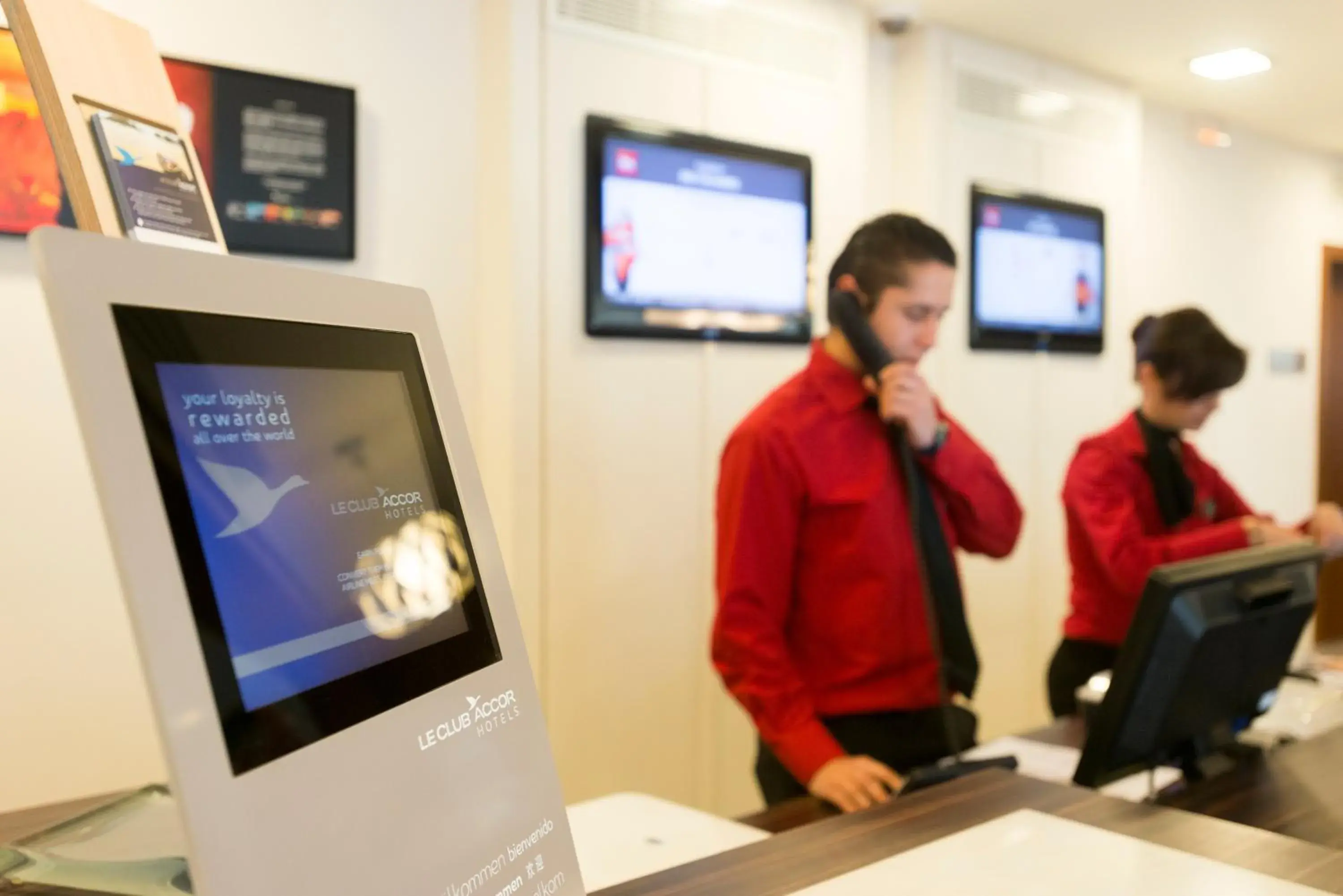 Lobby or reception in Ibis Tunis Lobby or reception in Ibis Tunis