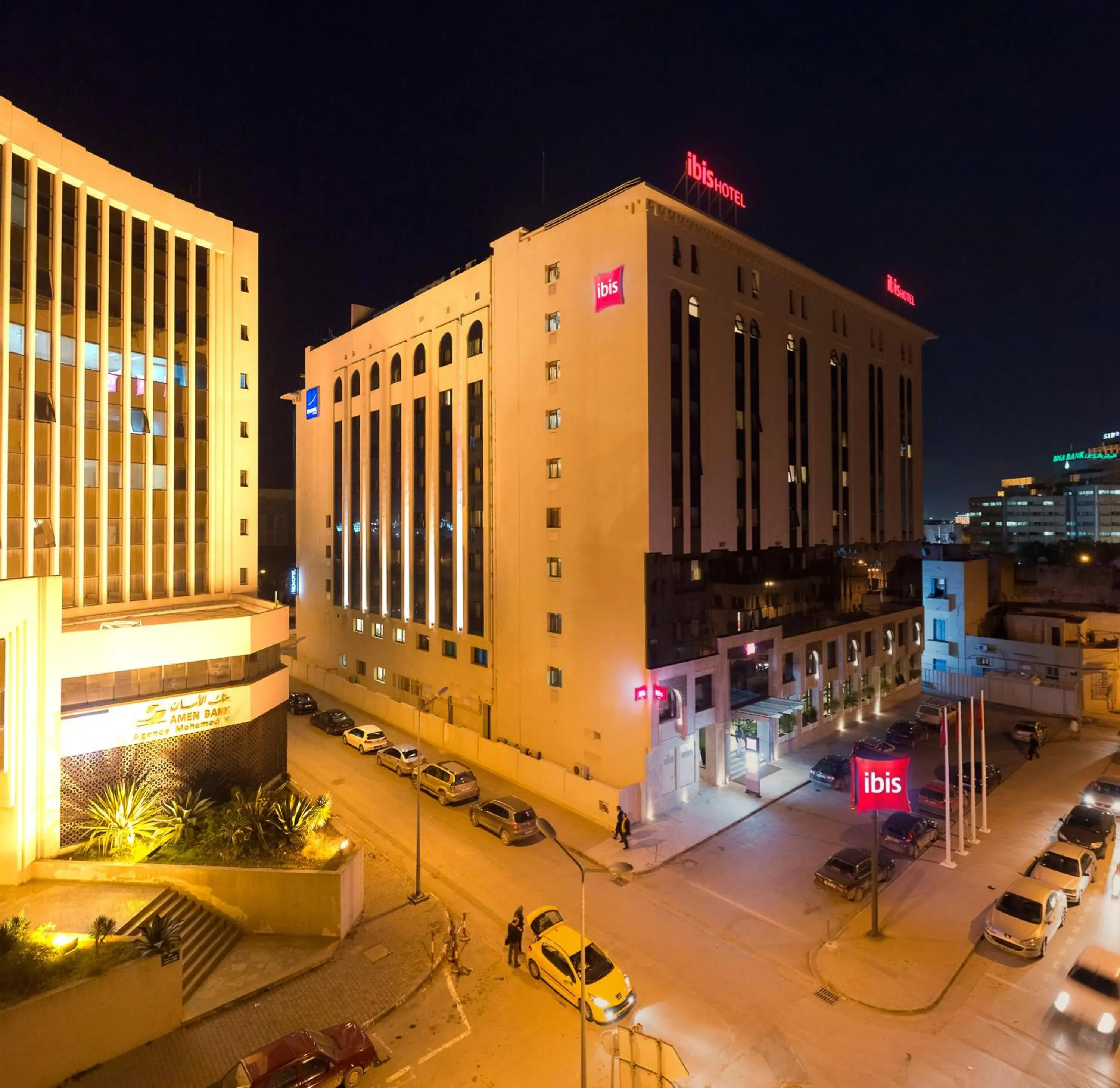 Bird's eye view in Ibis Tunis Bird's eye view in Ibis Tunis