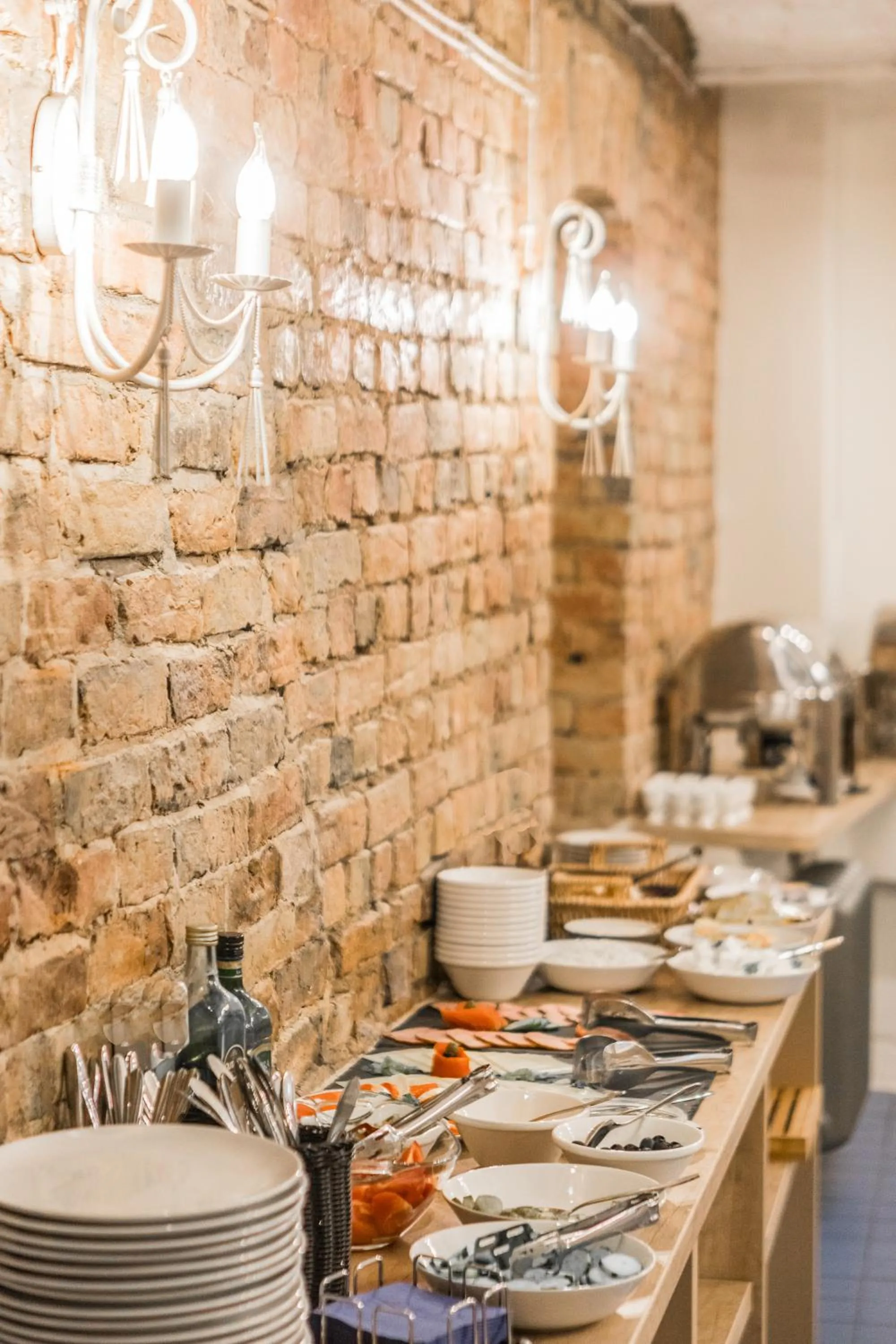 Buffet breakfast in Stabu Sēta Residence