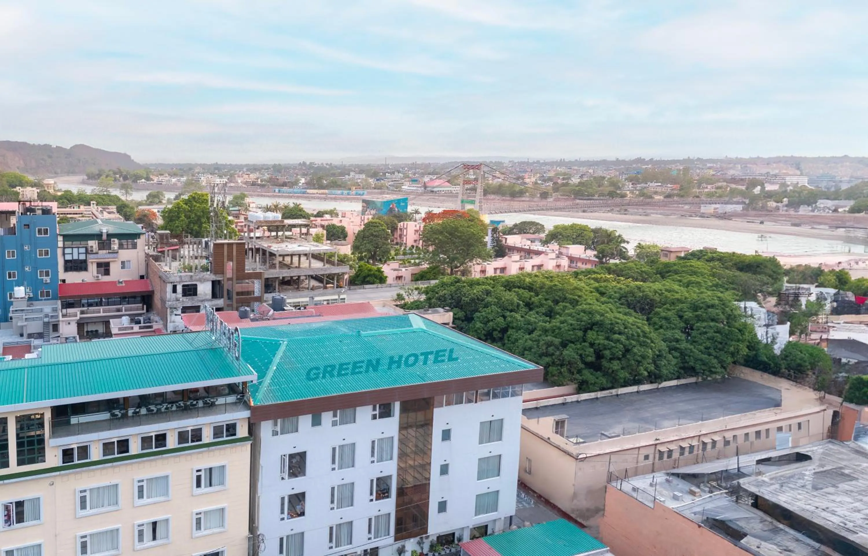 Property building in Hotel Green - Behind Parmarth Niketan