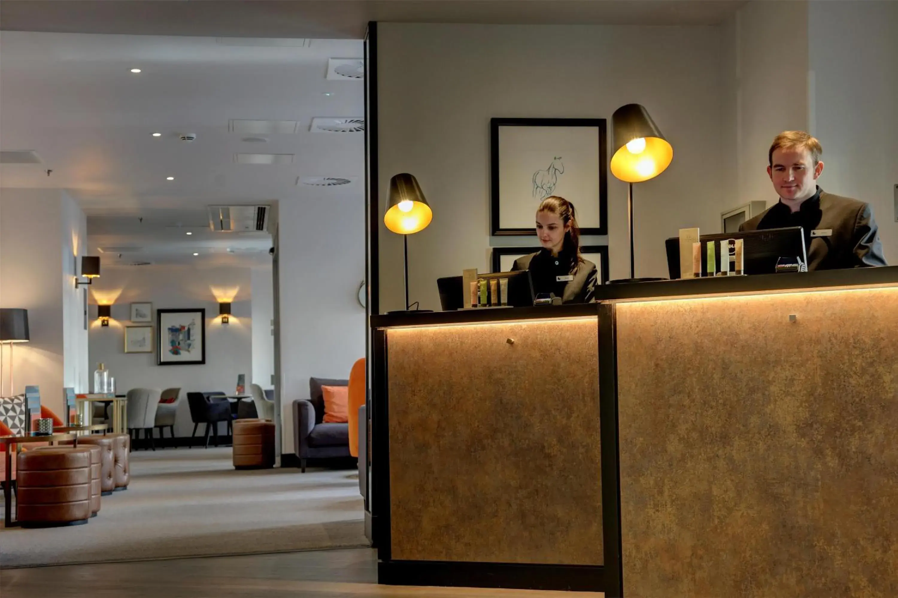 Lobby or reception in Ten Hill Place Lobby or reception in Ten Hill Place