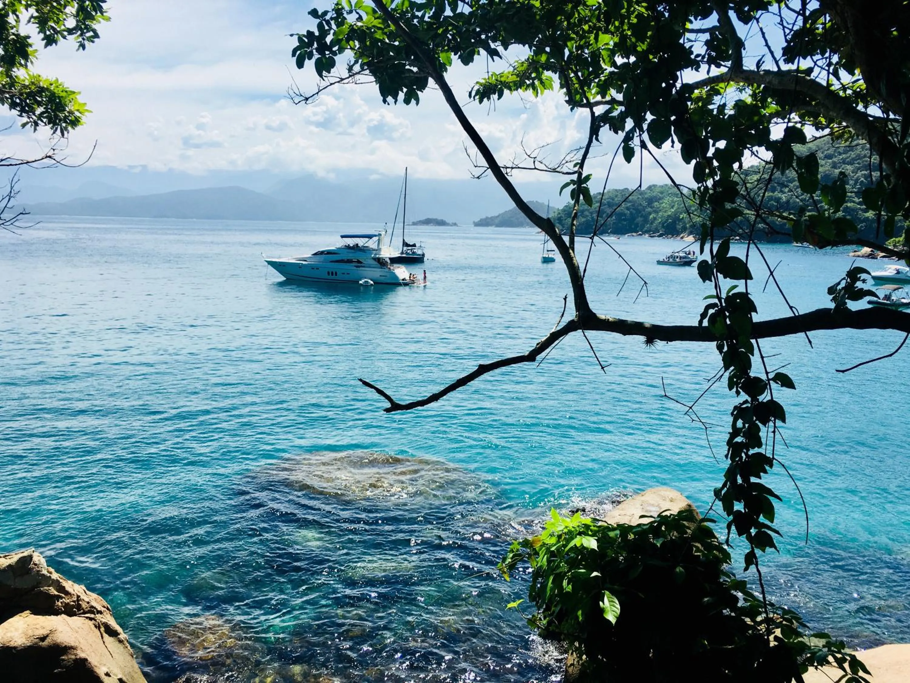 Sea view in Pousada Sobre As Ondas de Picinguaba