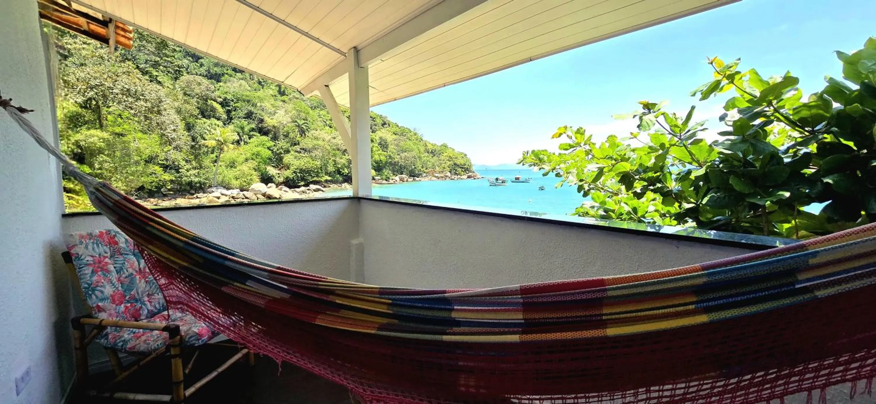 Natural landscape in Pousada Sobre As Ondas de Picinguaba