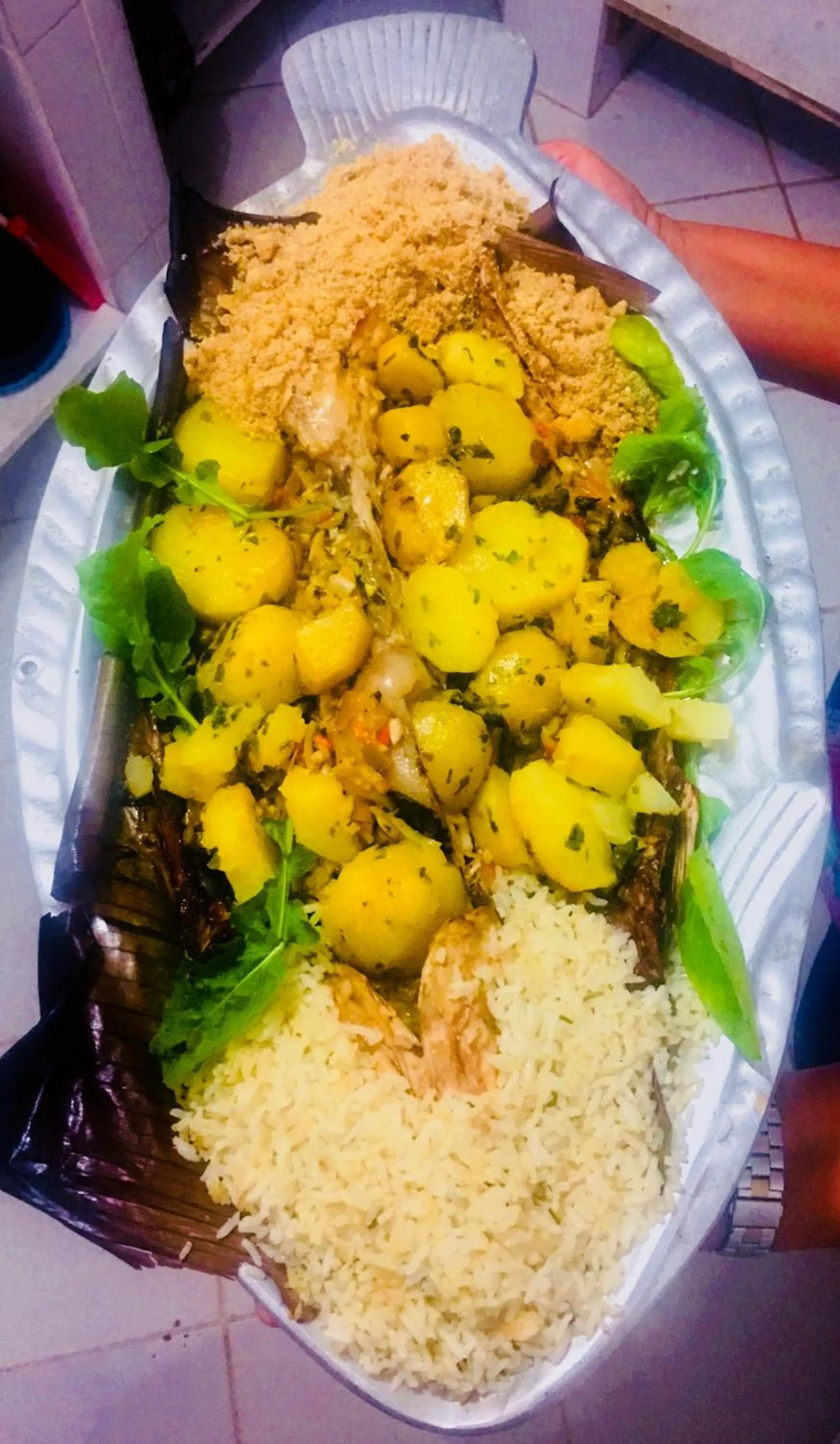 Restaurant/places to eat in Pousada Sobre As Ondas de Picinguaba