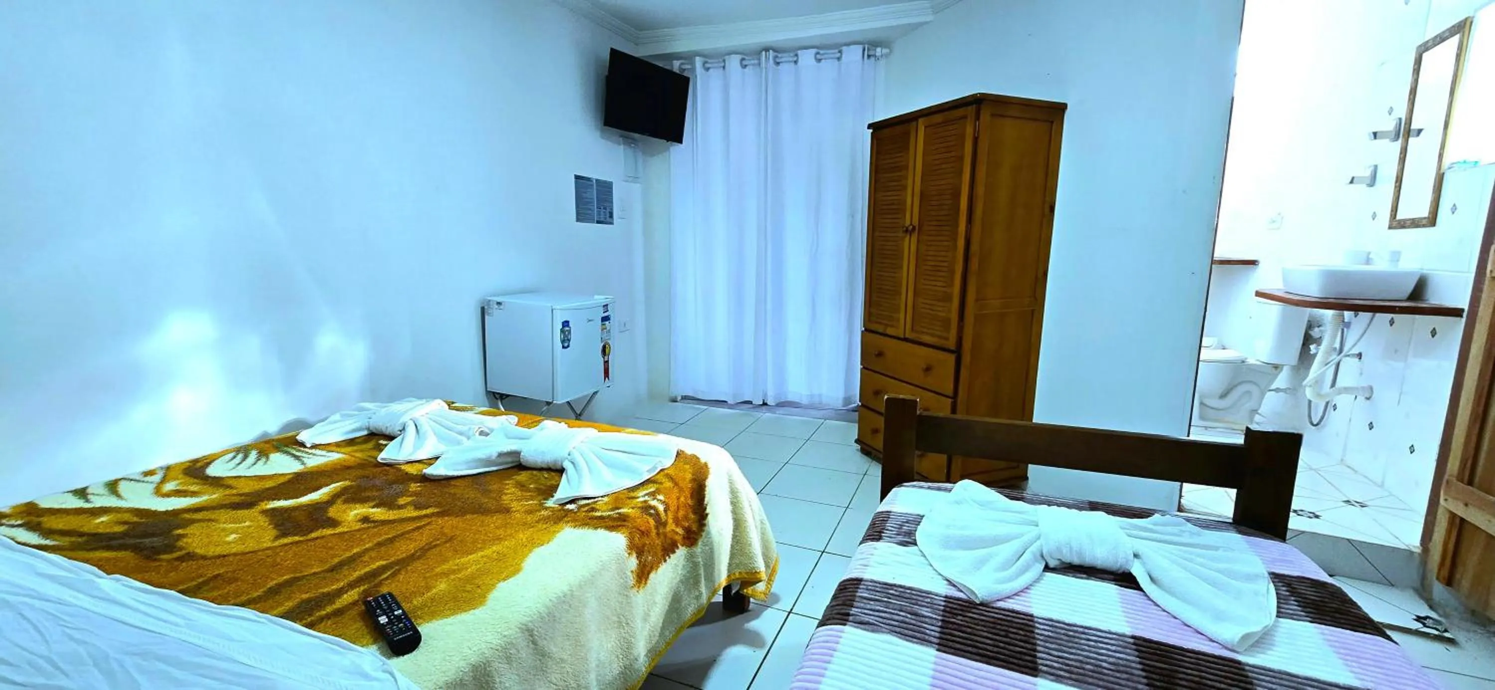 TV and multimedia, Bed in Pousada Sobre As Ondas de Picinguaba