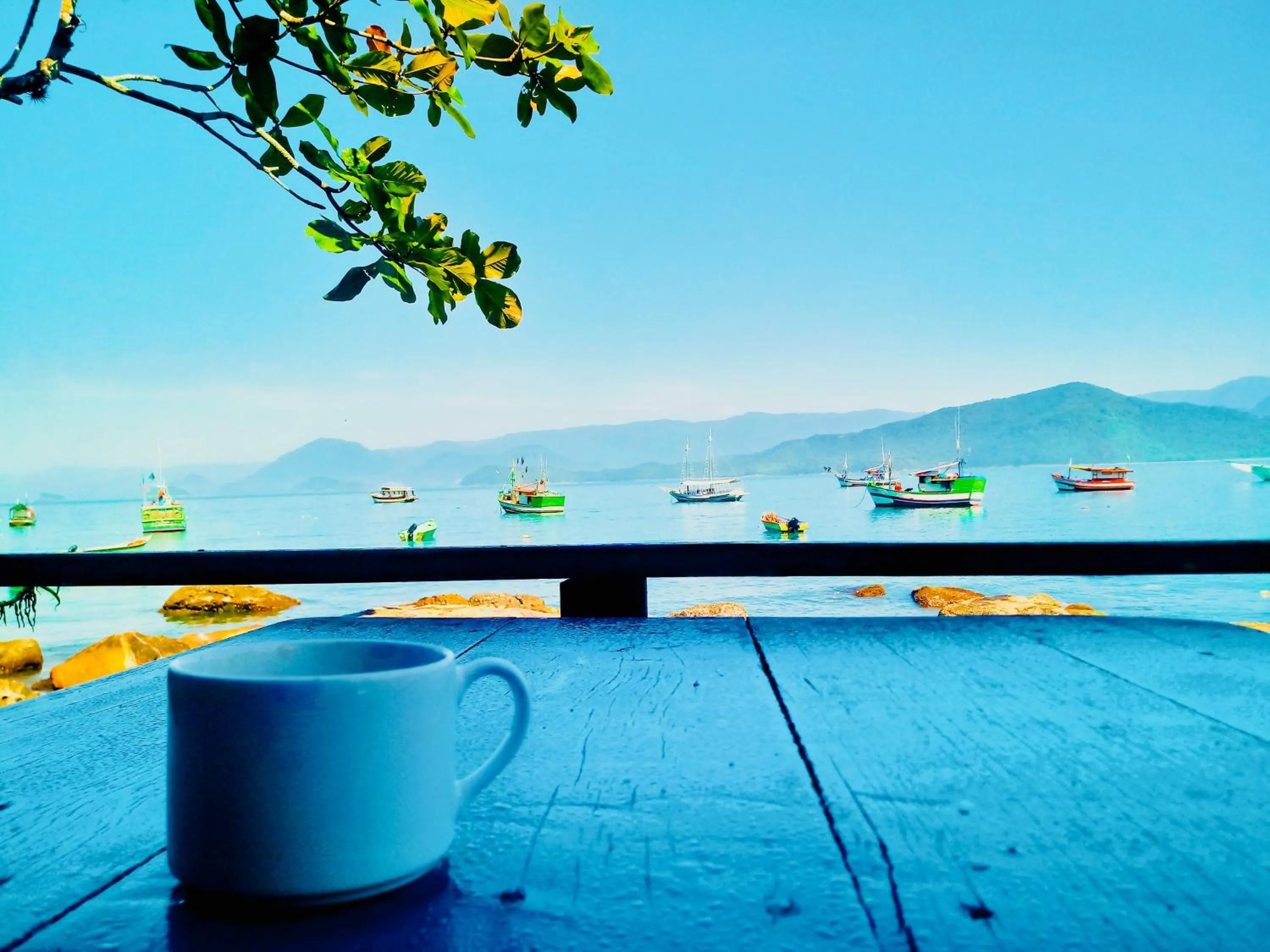 Restaurant/places to eat in Pousada Sobre As Ondas de Picinguaba