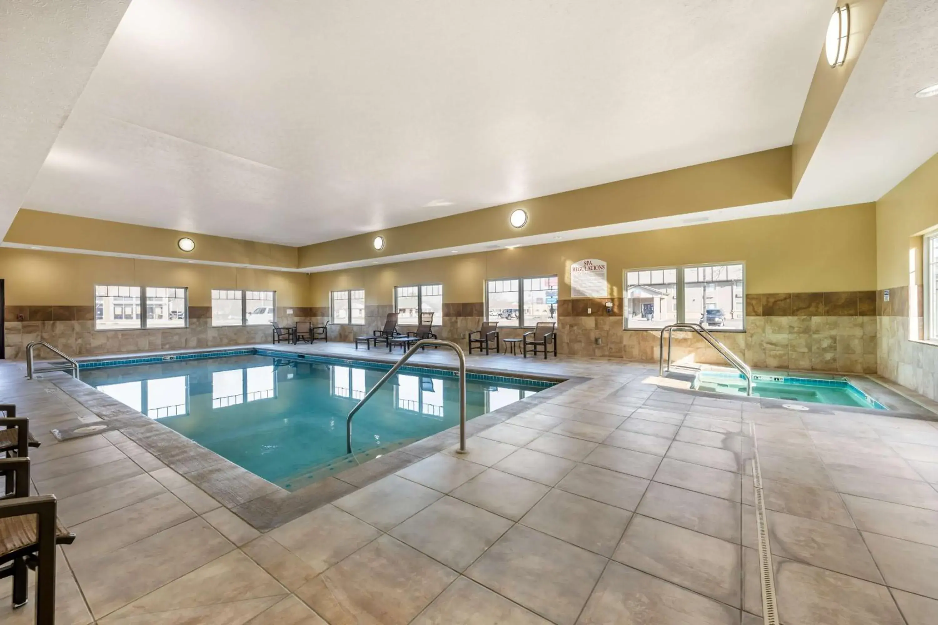 Pool view in Best Western Plus Grand Island Inn and Suites Pool view in Best Western Plus Grand Island Inn and Suites