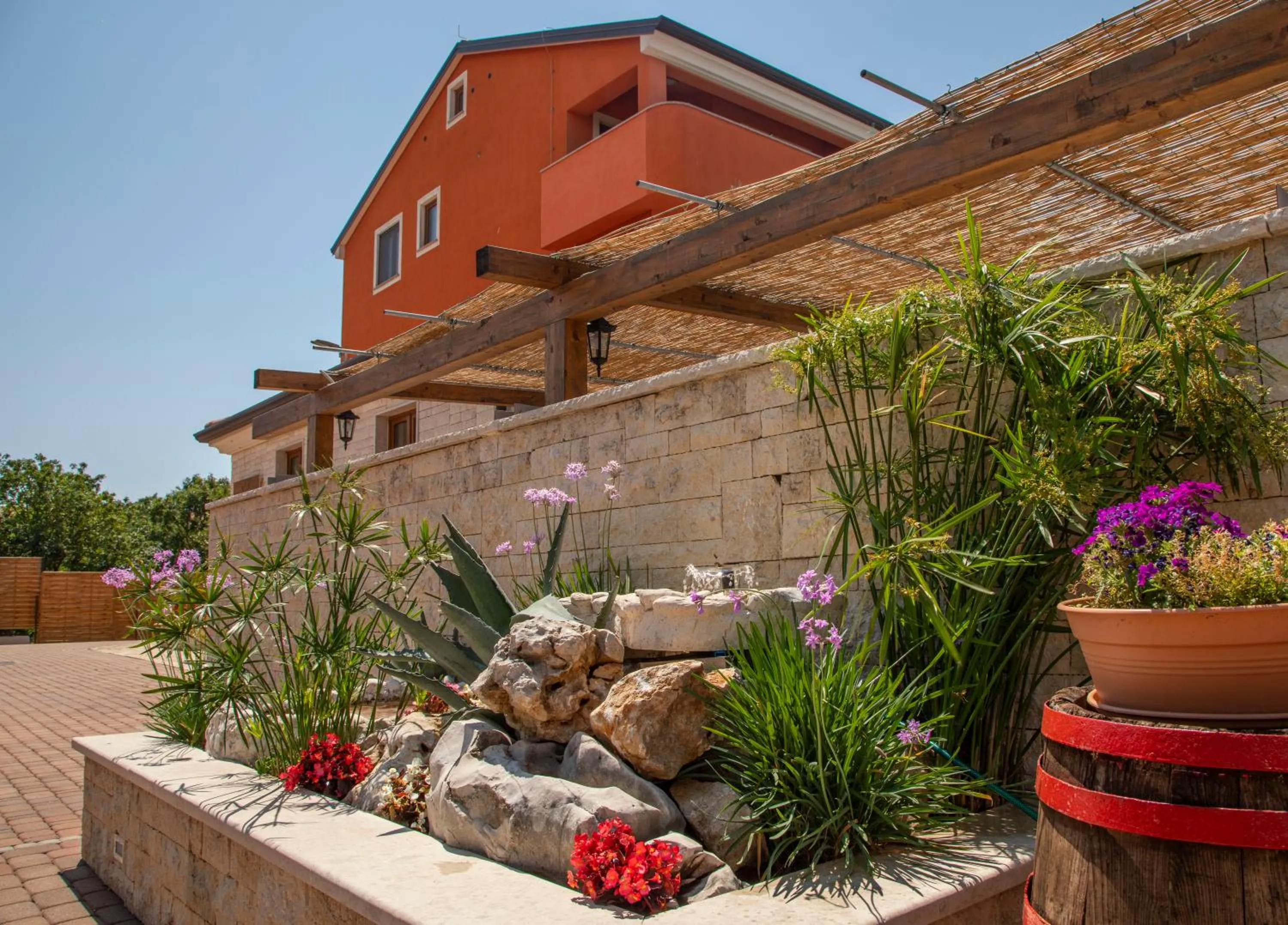 Property building in Hotel Natura Vilanija