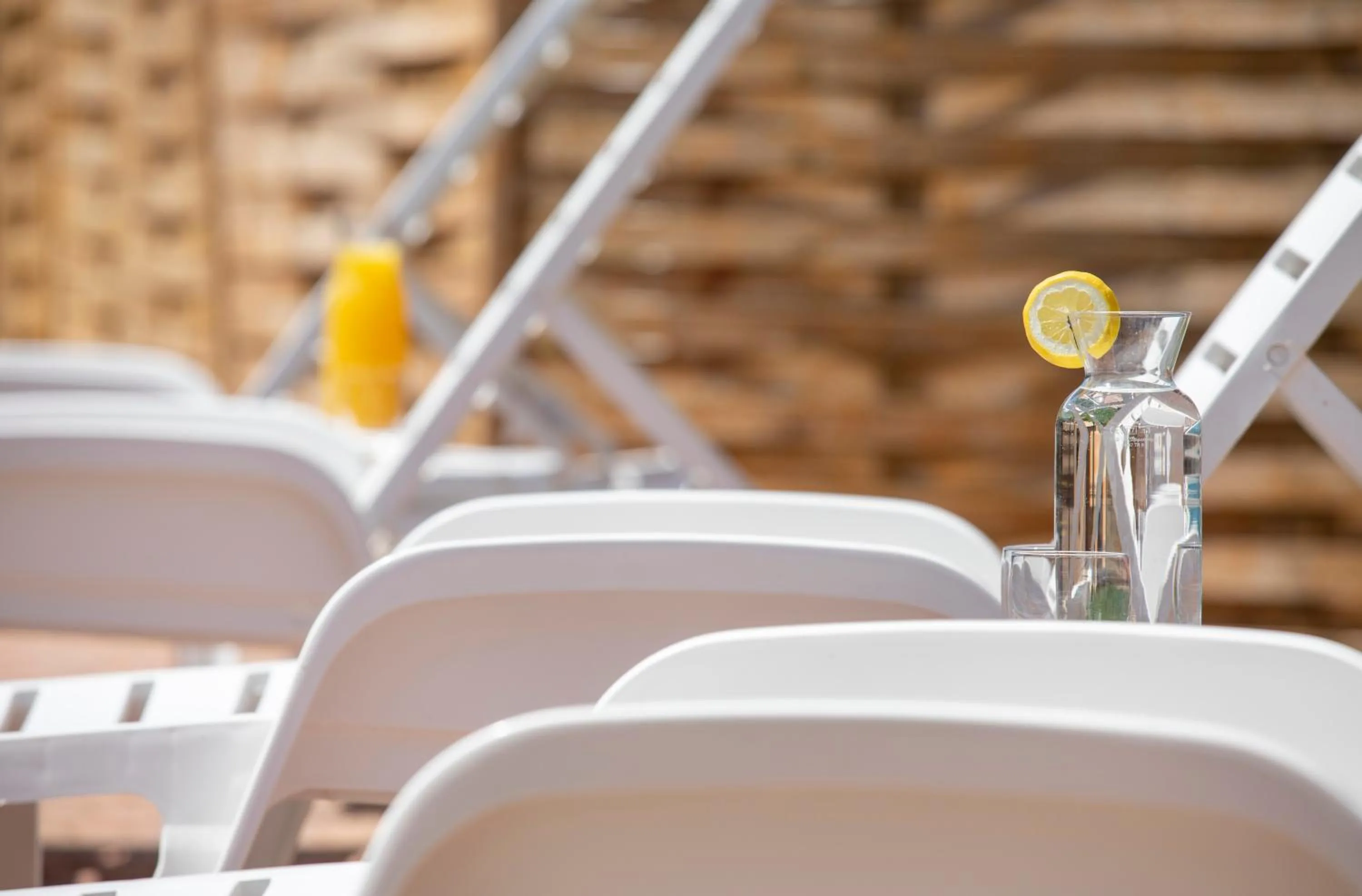 sunbed in Hotel Natura Vilanija