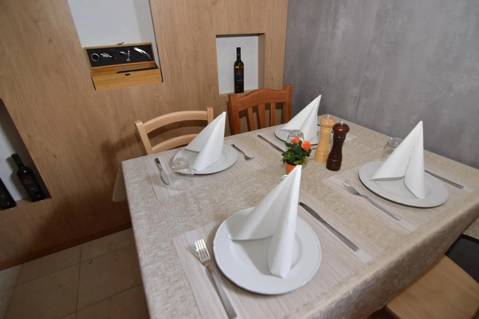Dining area in Hotel Natura Vilanija