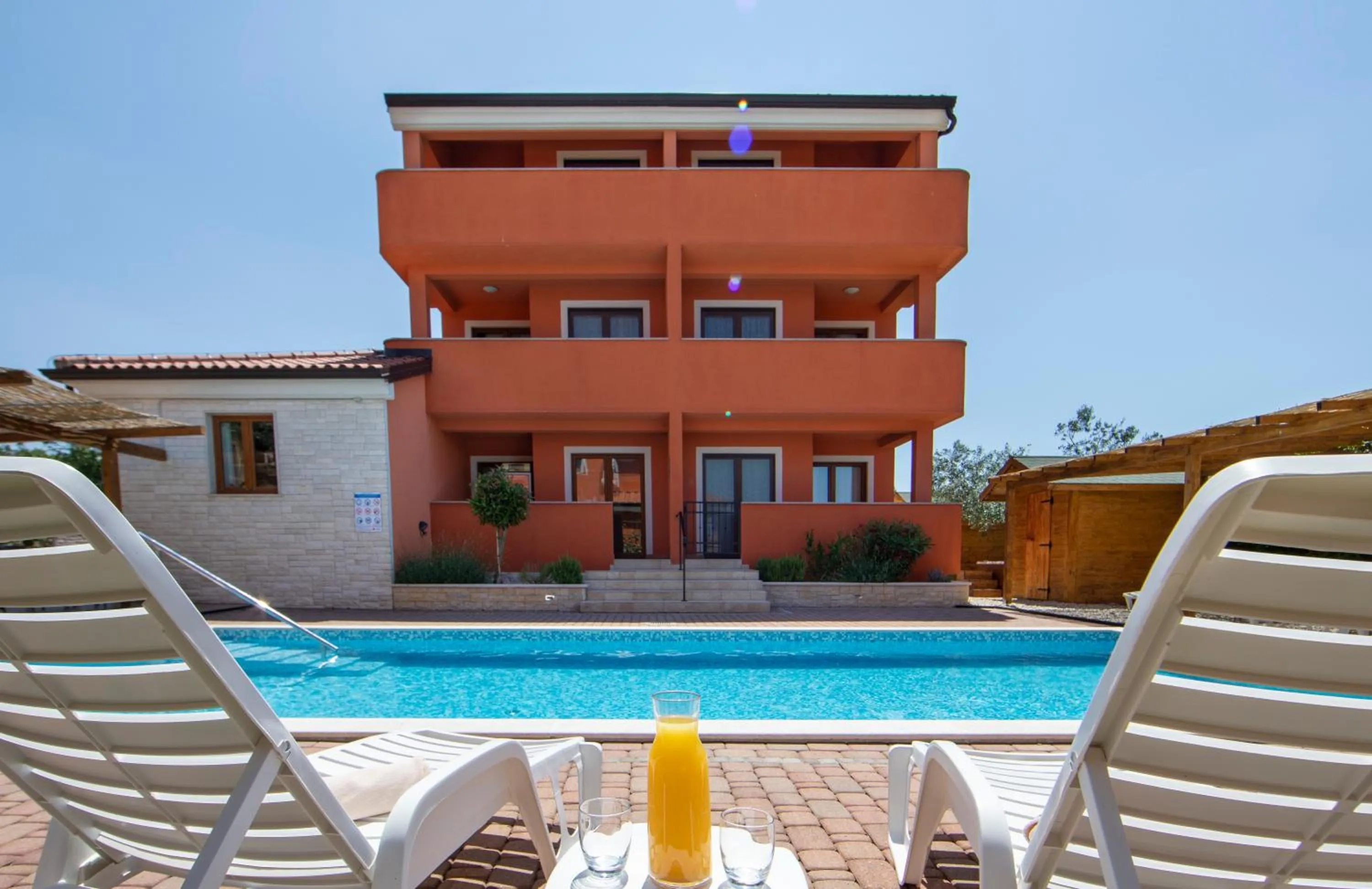 Property building in Hotel Natura Vilanija