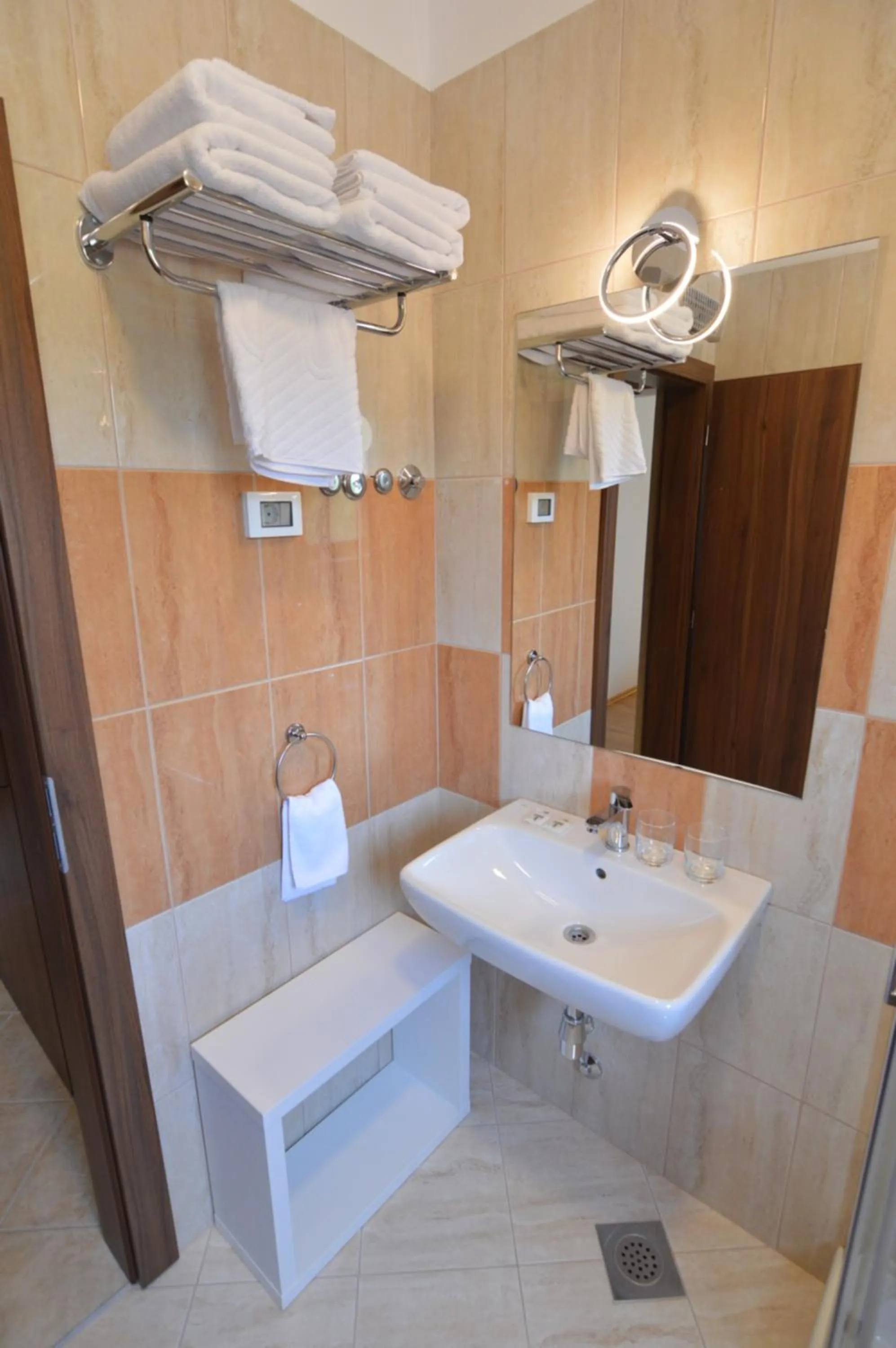 Bathroom in Hotel Natura Vilanija