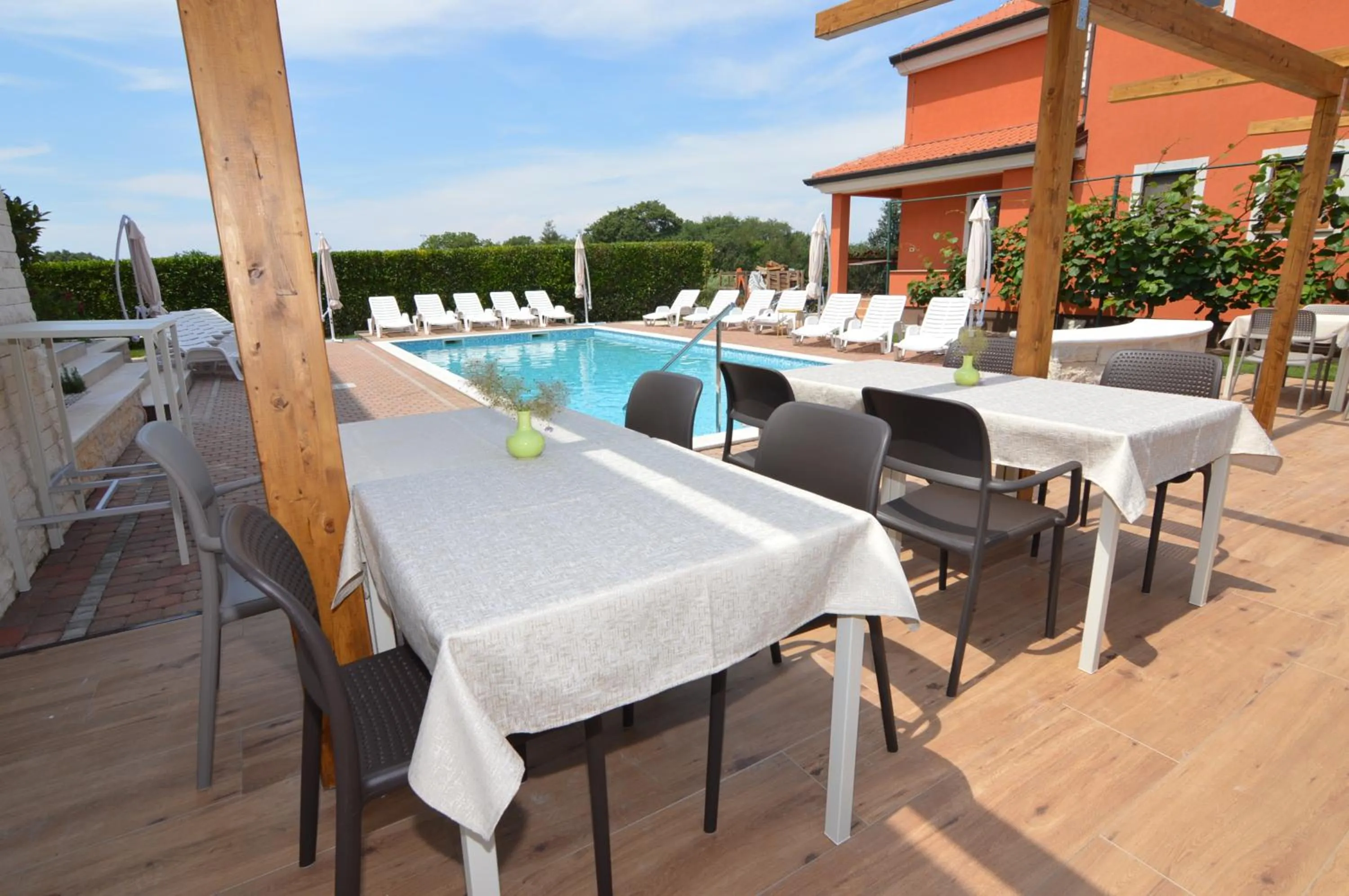 Property building in Hotel Natura Vilanija