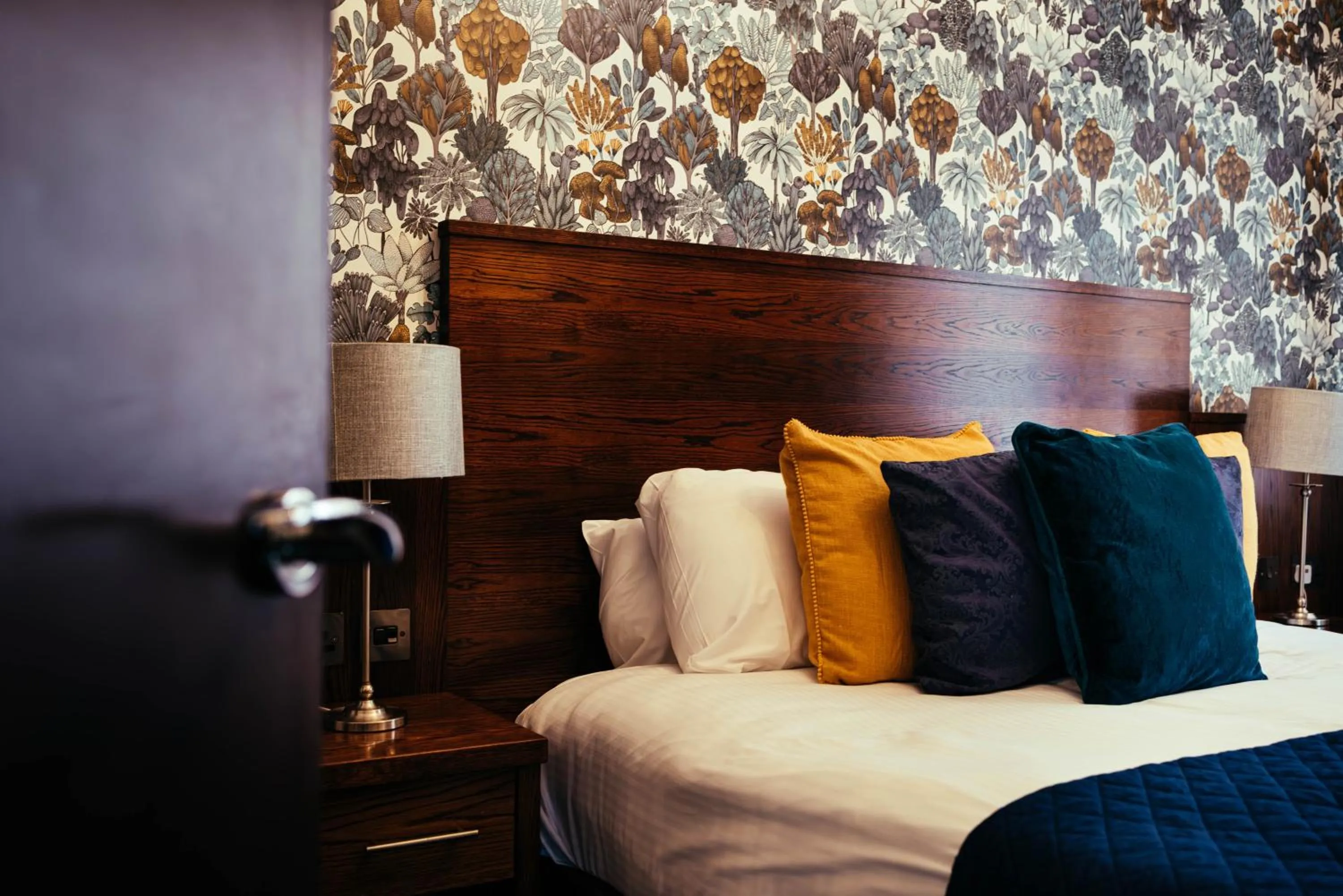 Bed in The Duke of Edinburgh Hotel & Bar