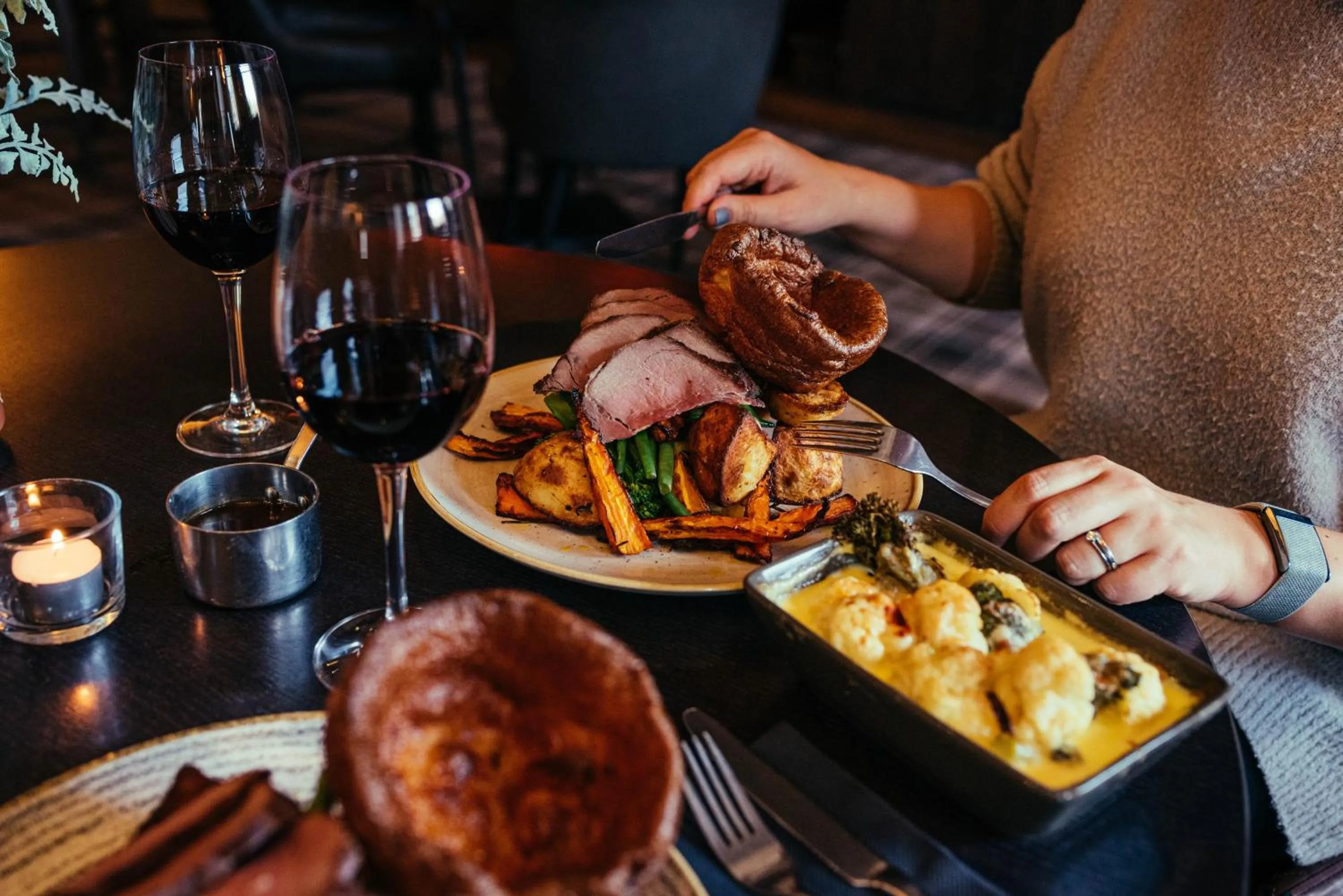 Food close-up in The Duke of Edinburgh Hotel & Bar