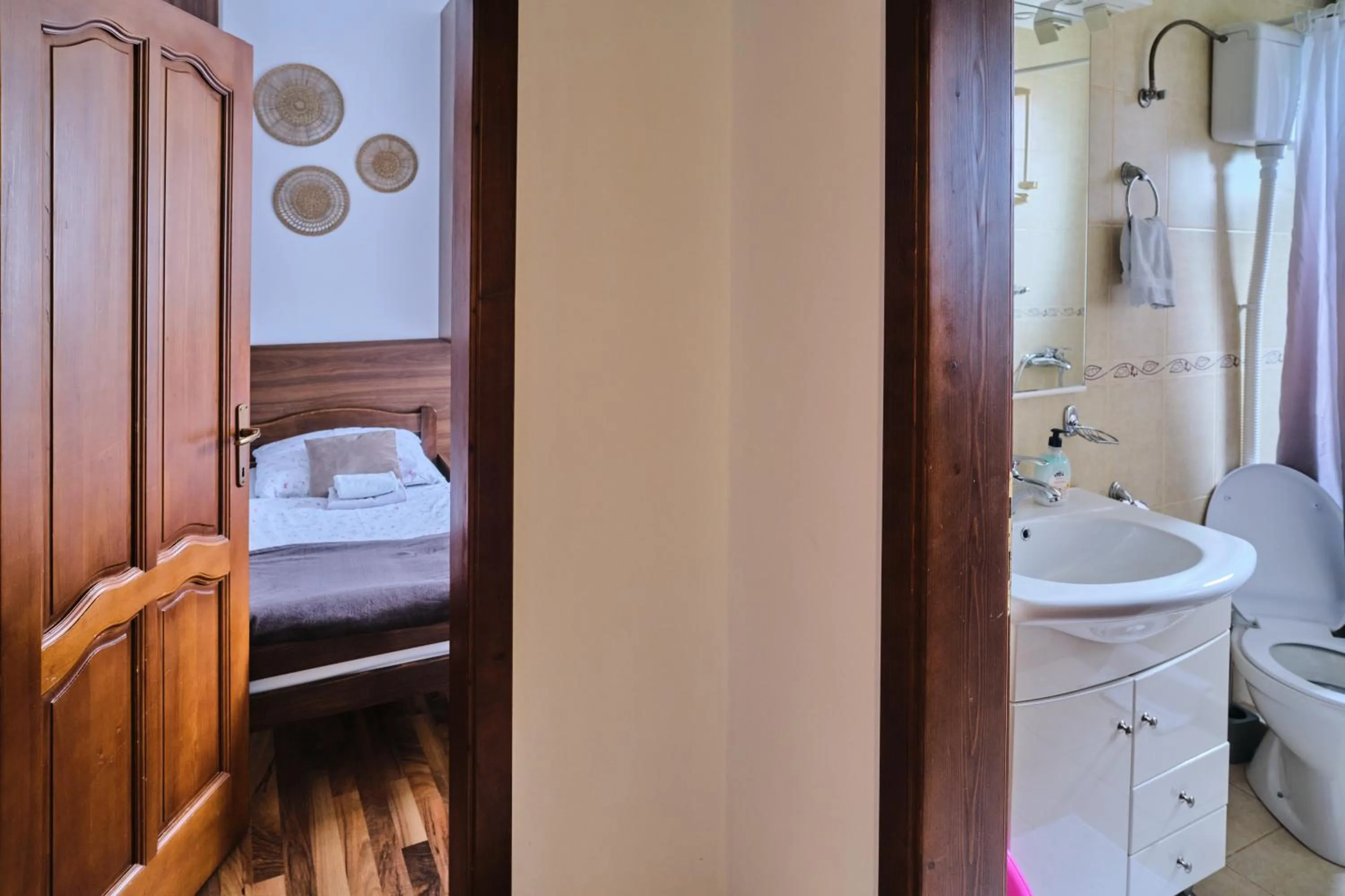 Bed in ŽUPAN apartmani