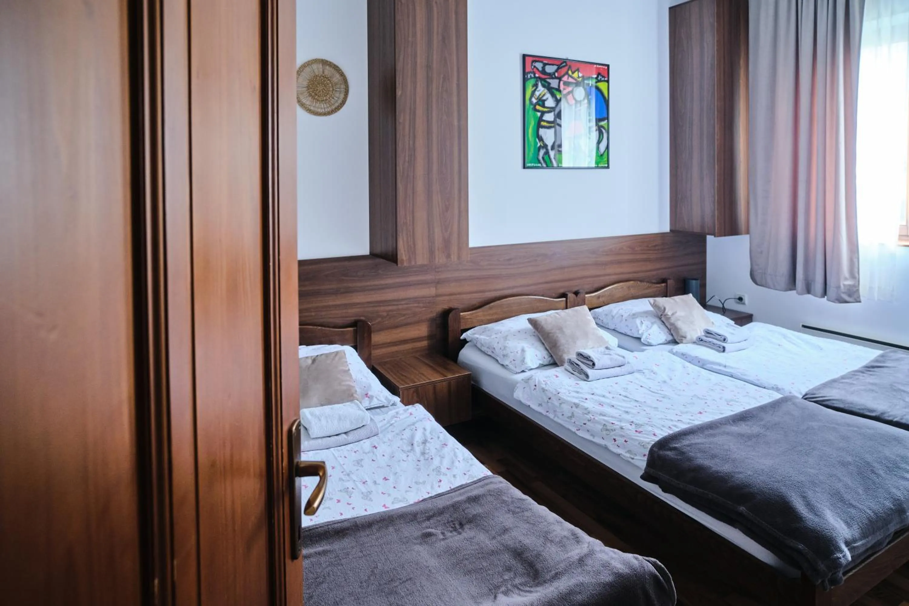 Bed in ŽUPAN apartmani